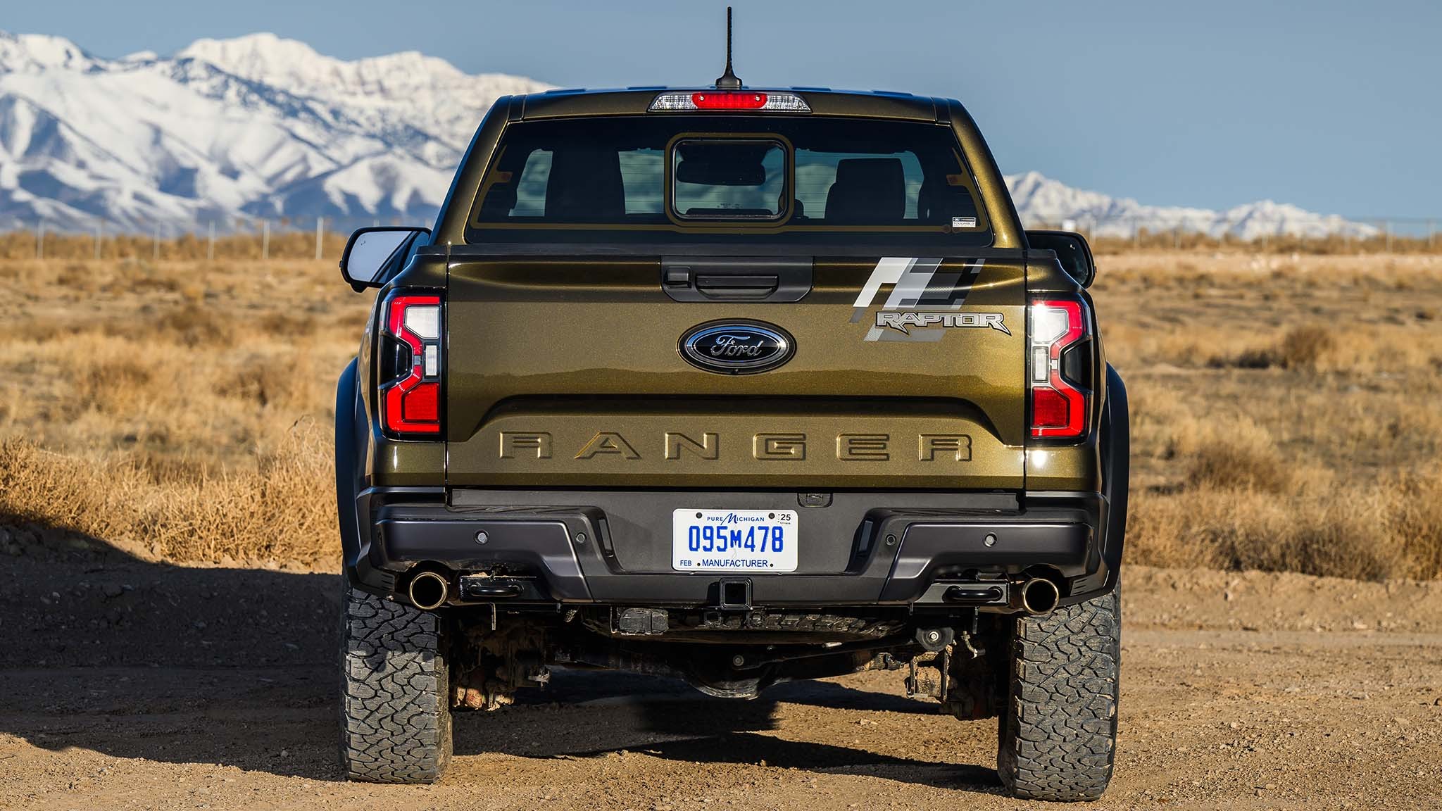 008 2024 ford ranger raptor first drive rear view