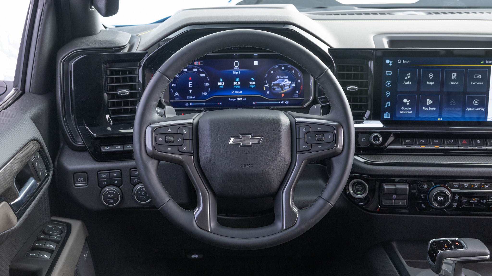 036 2024 chevrolet silverado ZR2 steering wheel