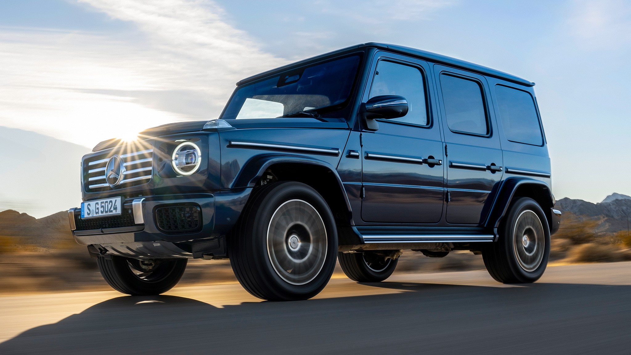2025 Mercedes Benz G550 reveal 2