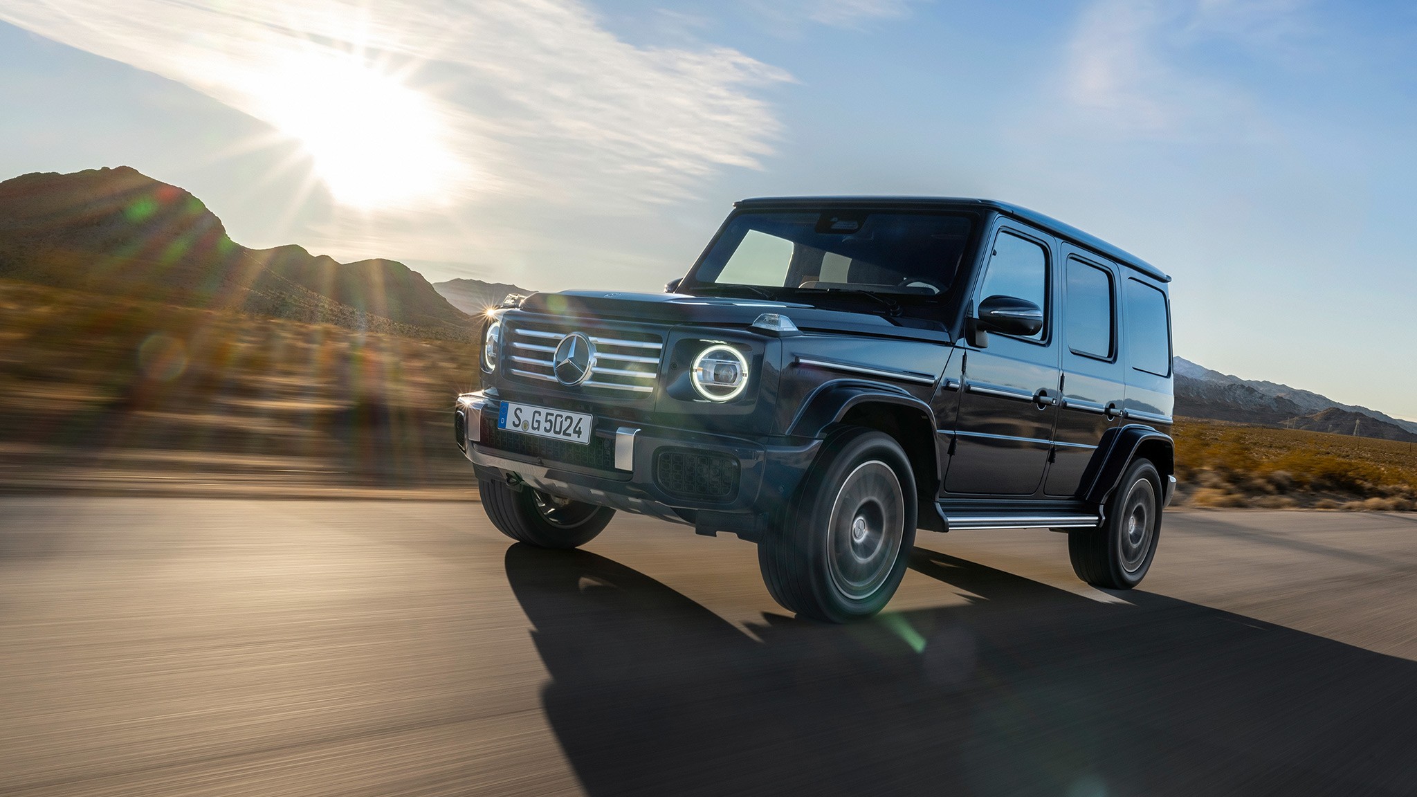 2025 Mercedes Benz G550 reveal 3