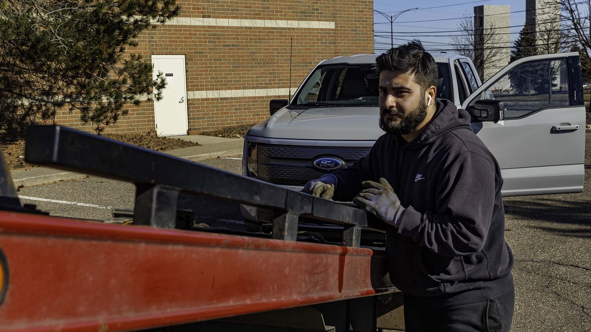 022 2023 ford f150 lightning battery to zero