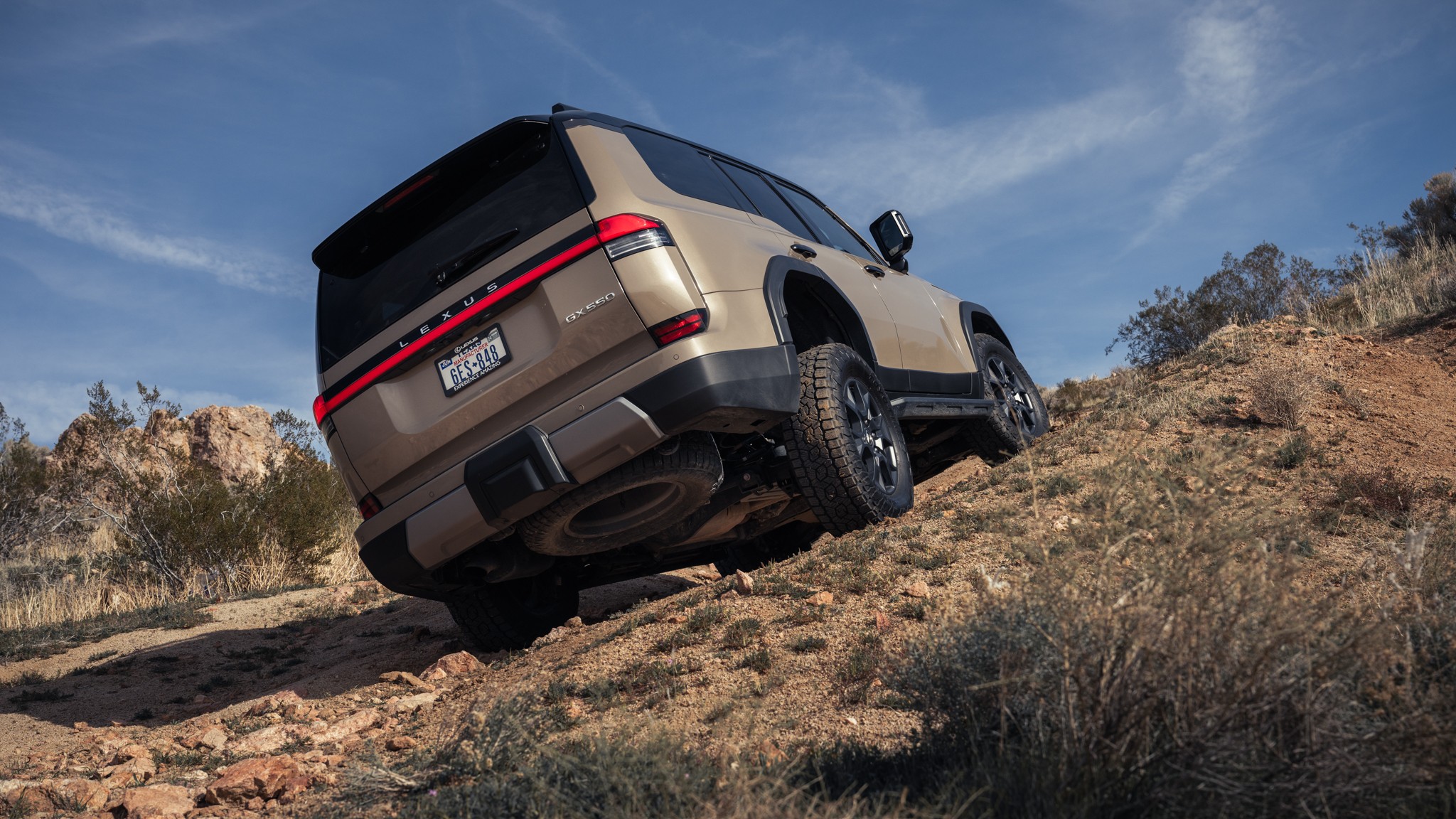 003 2024 Lexus GX550 Overtrail Rear Three Quarter