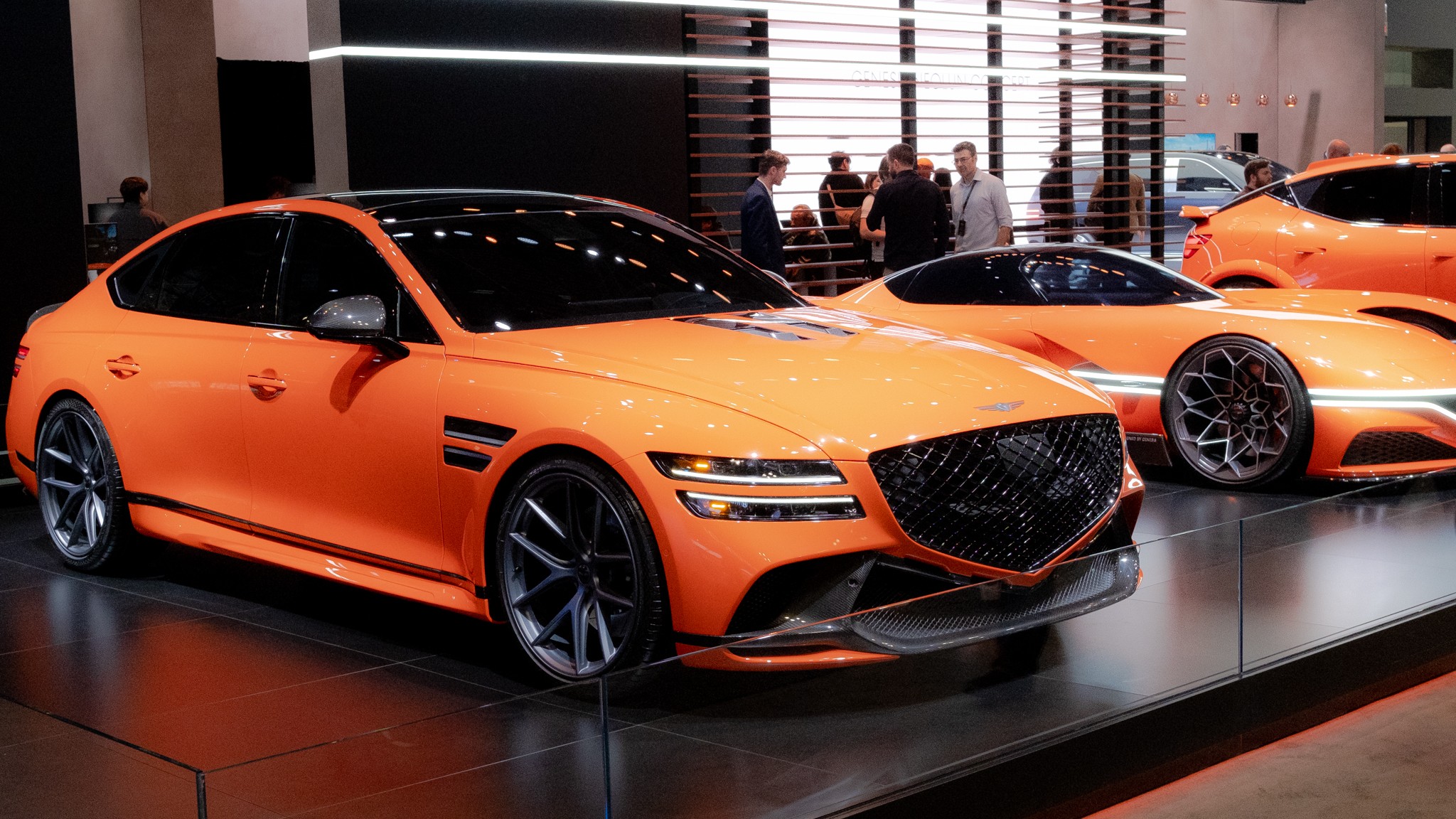 Genesis GV60 Magma Concept NYIAS 2