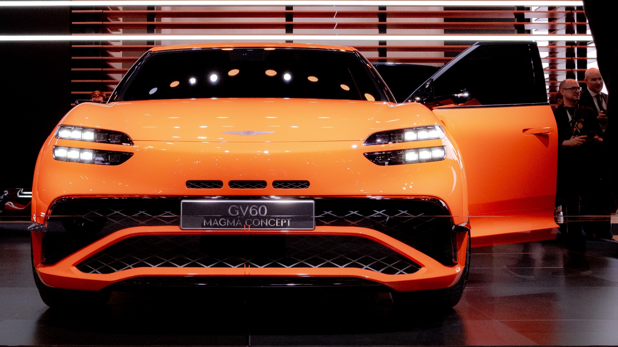 Genesis GV60 Magma Concept NYIAS