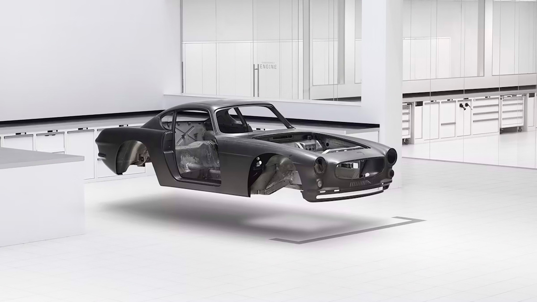 Volvo P1800 Cyan GT customer build   1