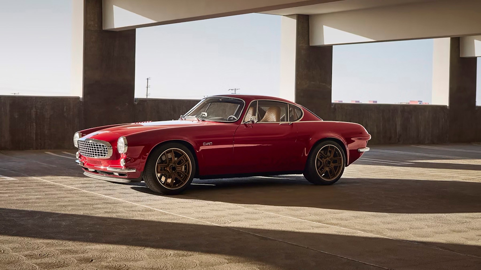 Volvo P1800 Cyan GT customer build   4