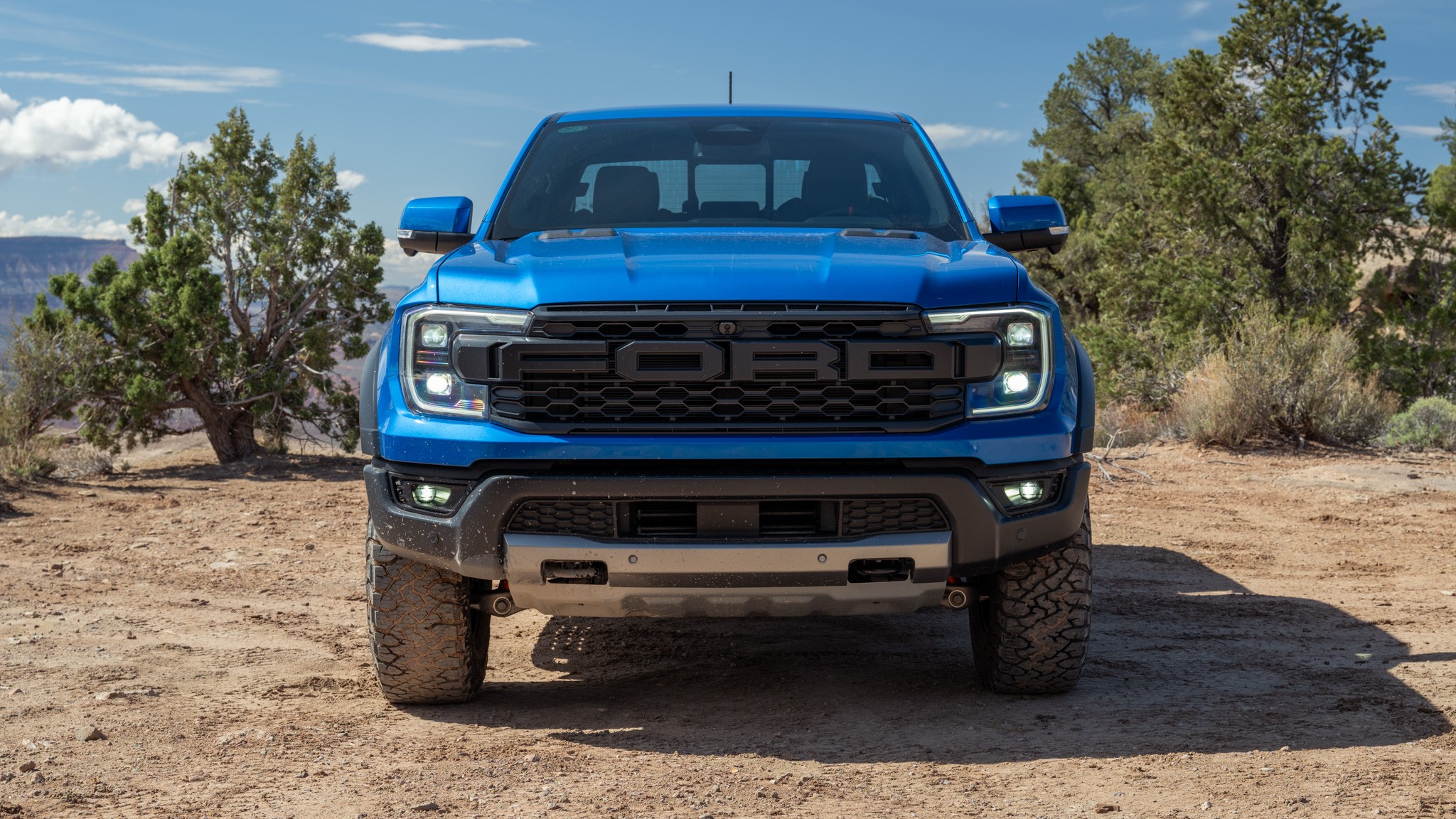 021 2024 Ford Ranger Raptor front view