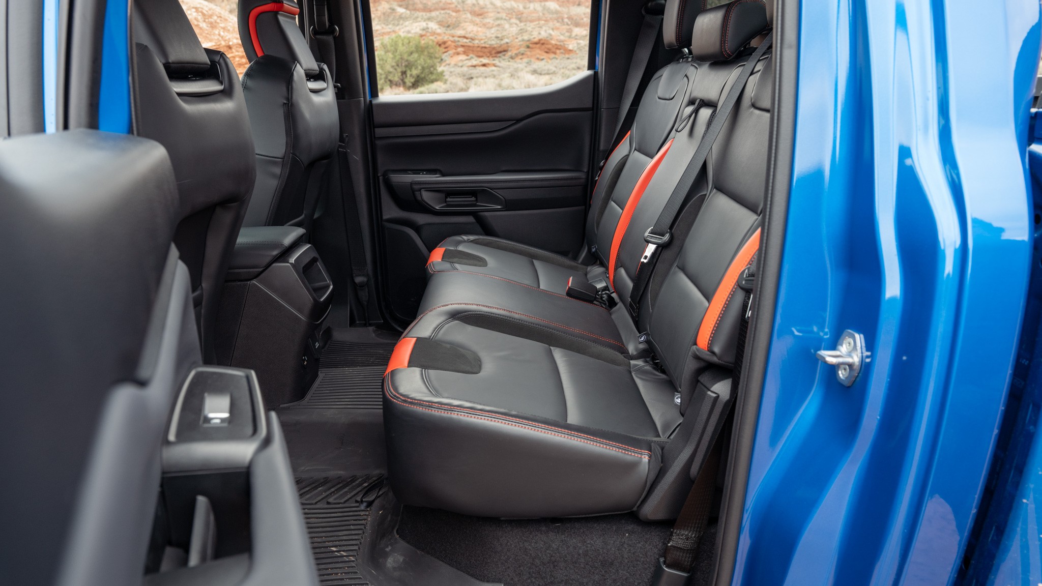 044 2024 Ford Ranger Raptor rear seats