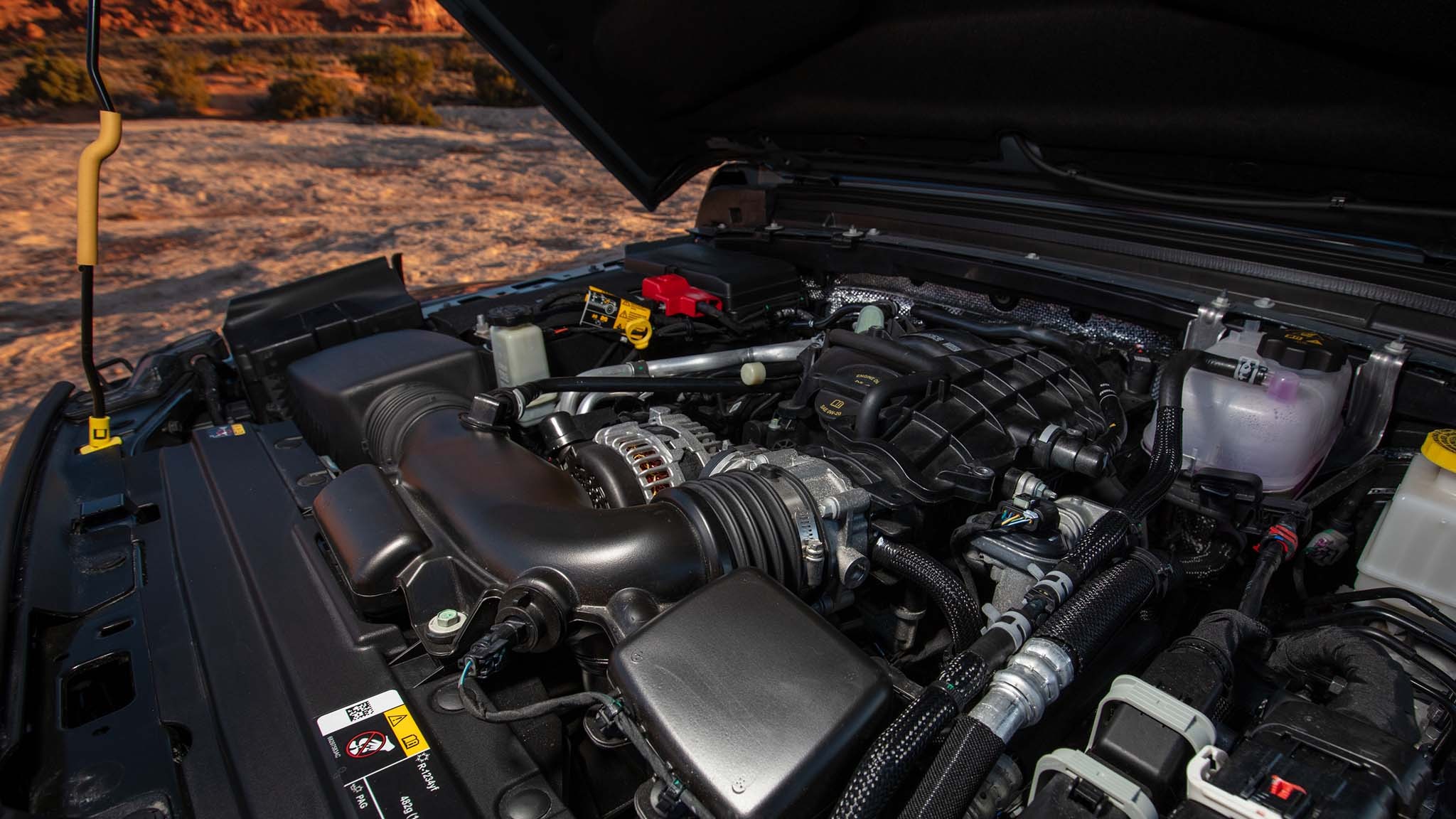 029 2024 jeep gladiator first drive under hood