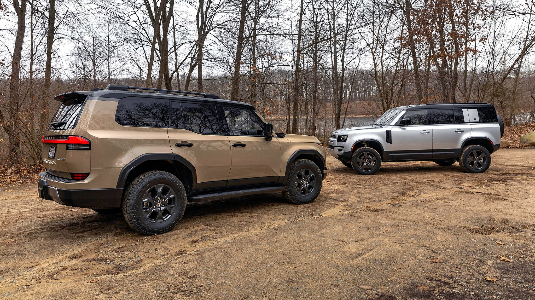 007 2024 Lexus GX550h Overtrail  vs 2023 Land Rover Defender 110SE