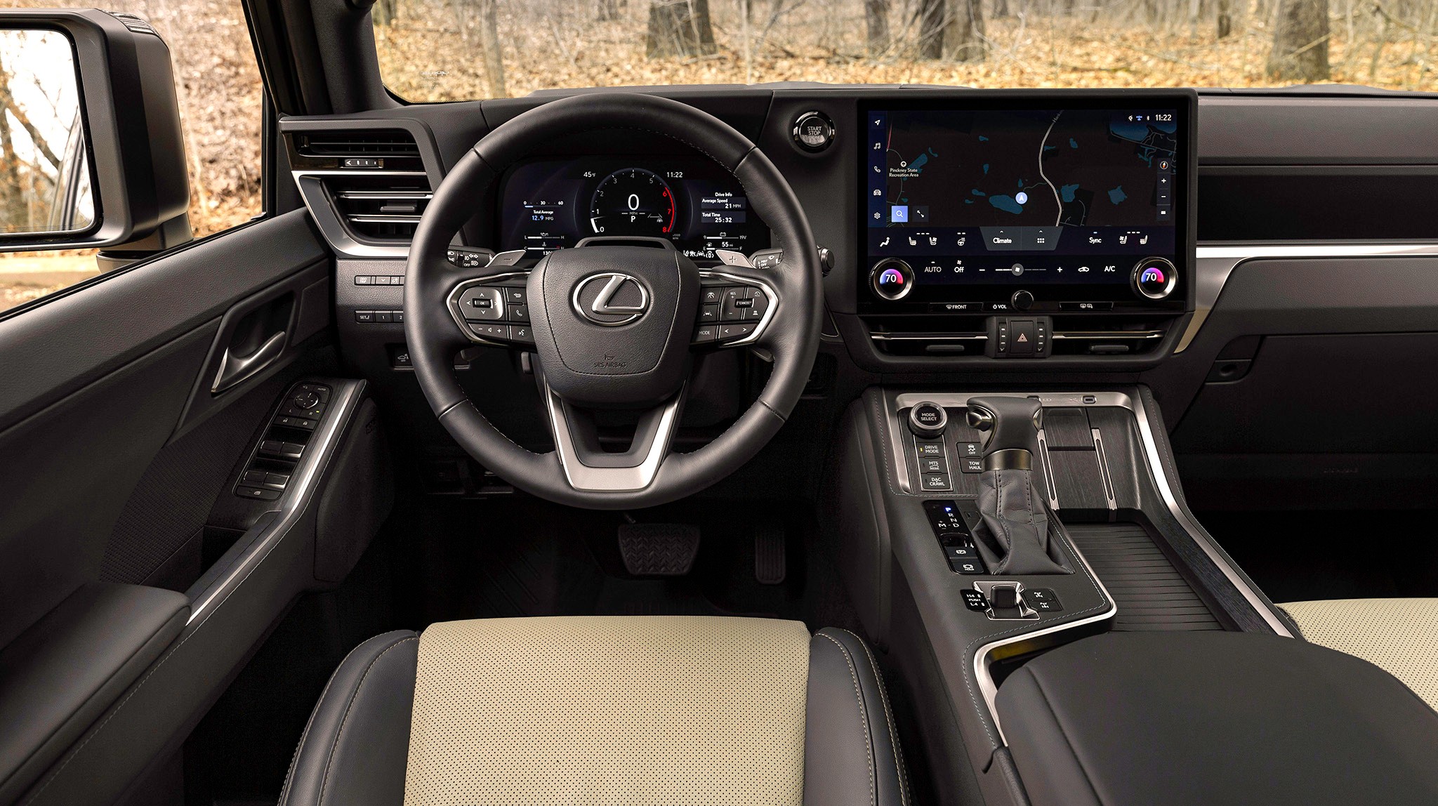 050 2024 Lexus GX550h Overtrail  vs 2023 Land Rover Defender 110SE