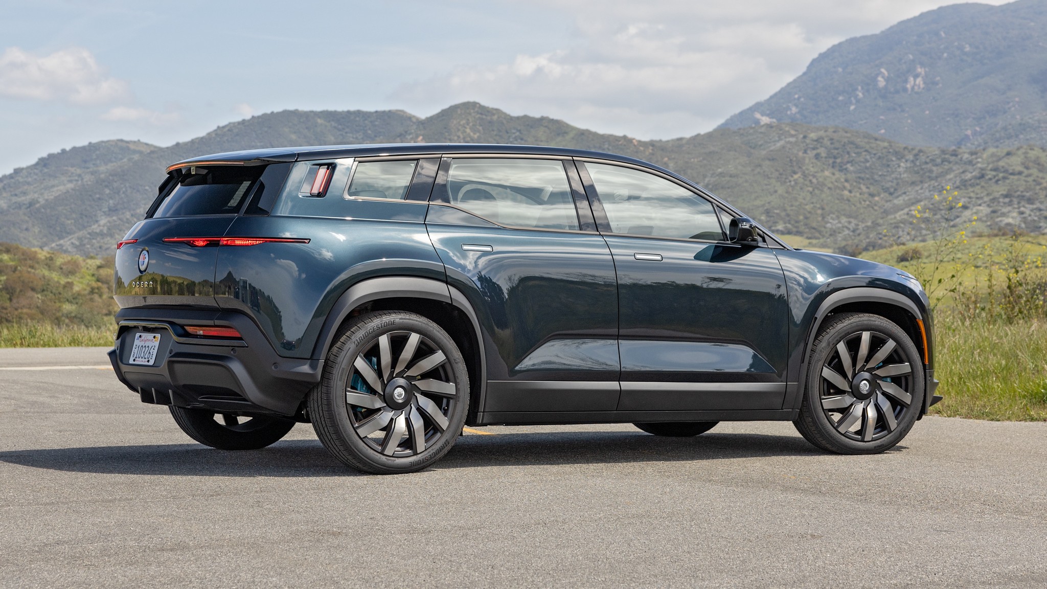 012 2024 Fisker Ocean Rear Three Quarter