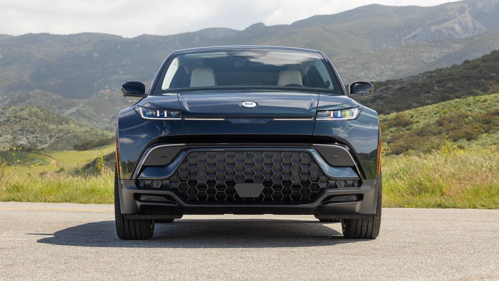 013 2024 Fisker Ocean front view