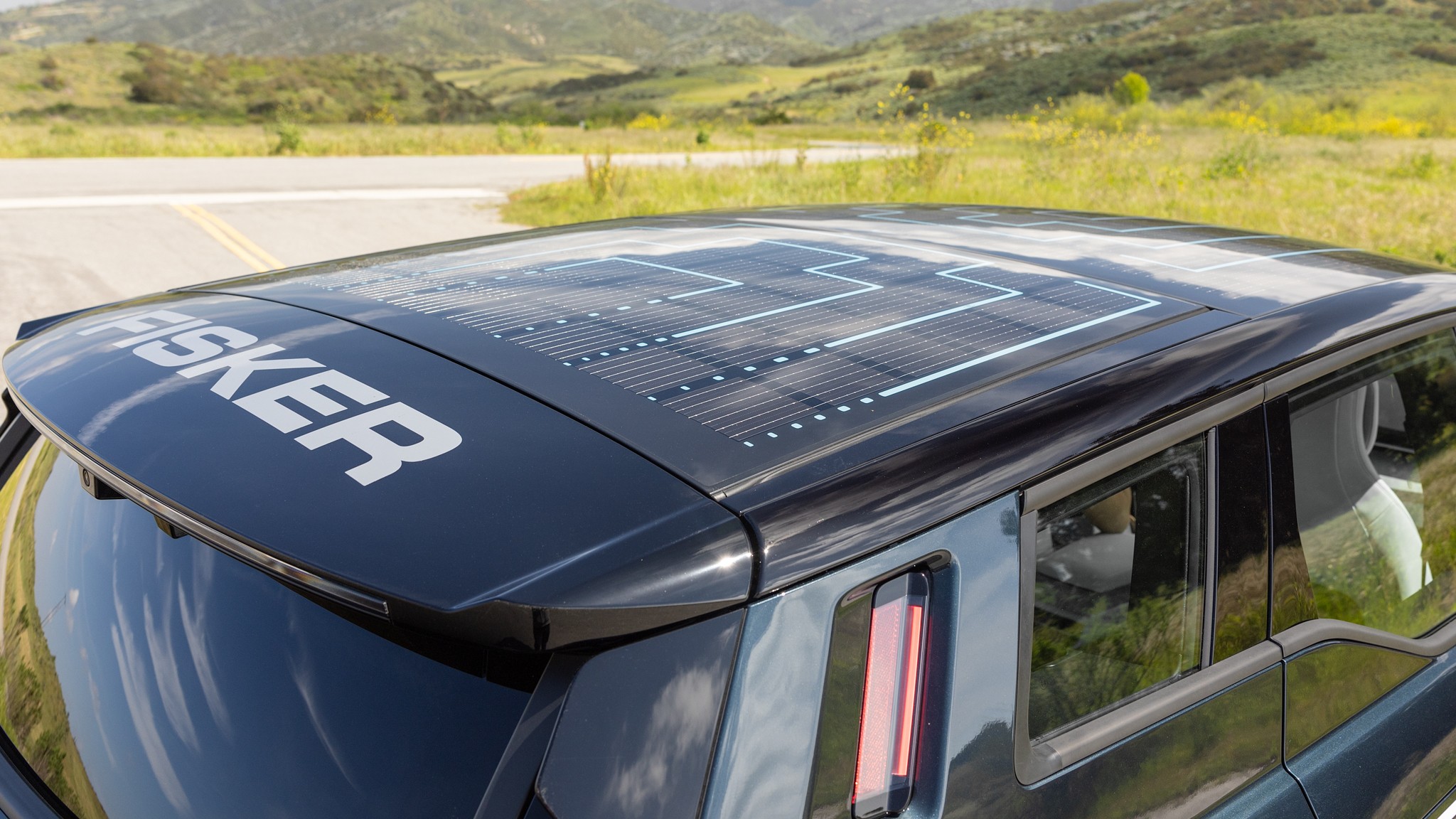 025 2024 Fisker Ocean top view