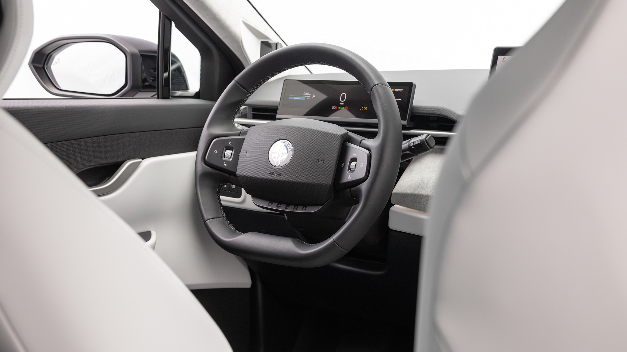 030 2024 Fisker Ocean steering wheel