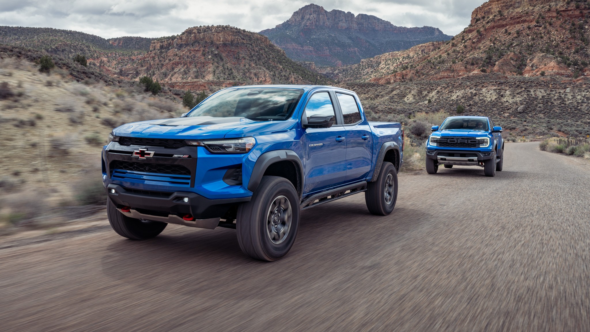 008 2024 Chevy Colorado ZR2 vs Ford Ranger Raptor