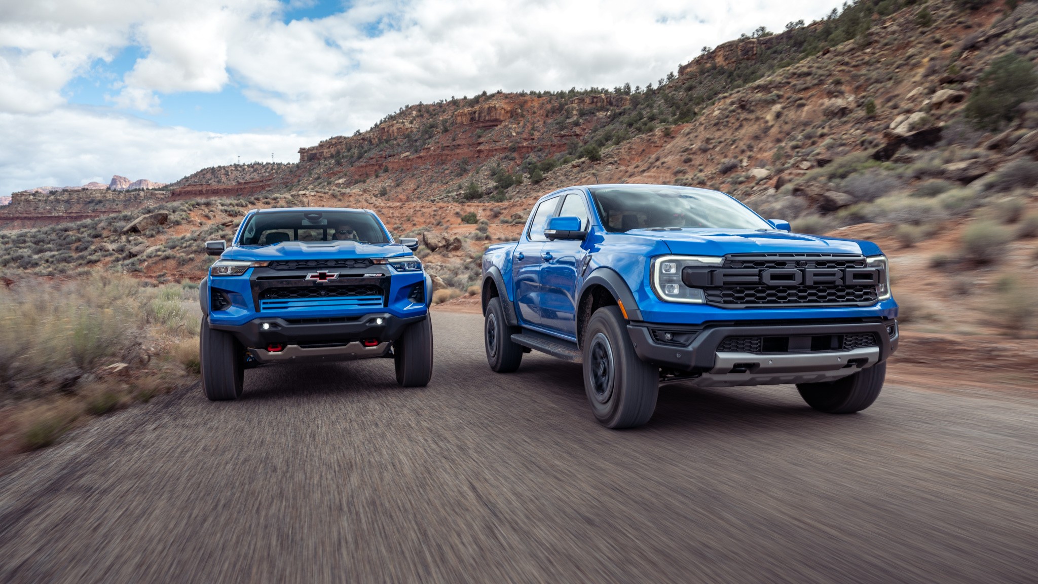 010 2024 Chevy Colorado ZR2 vs Ford Ranger Raptor