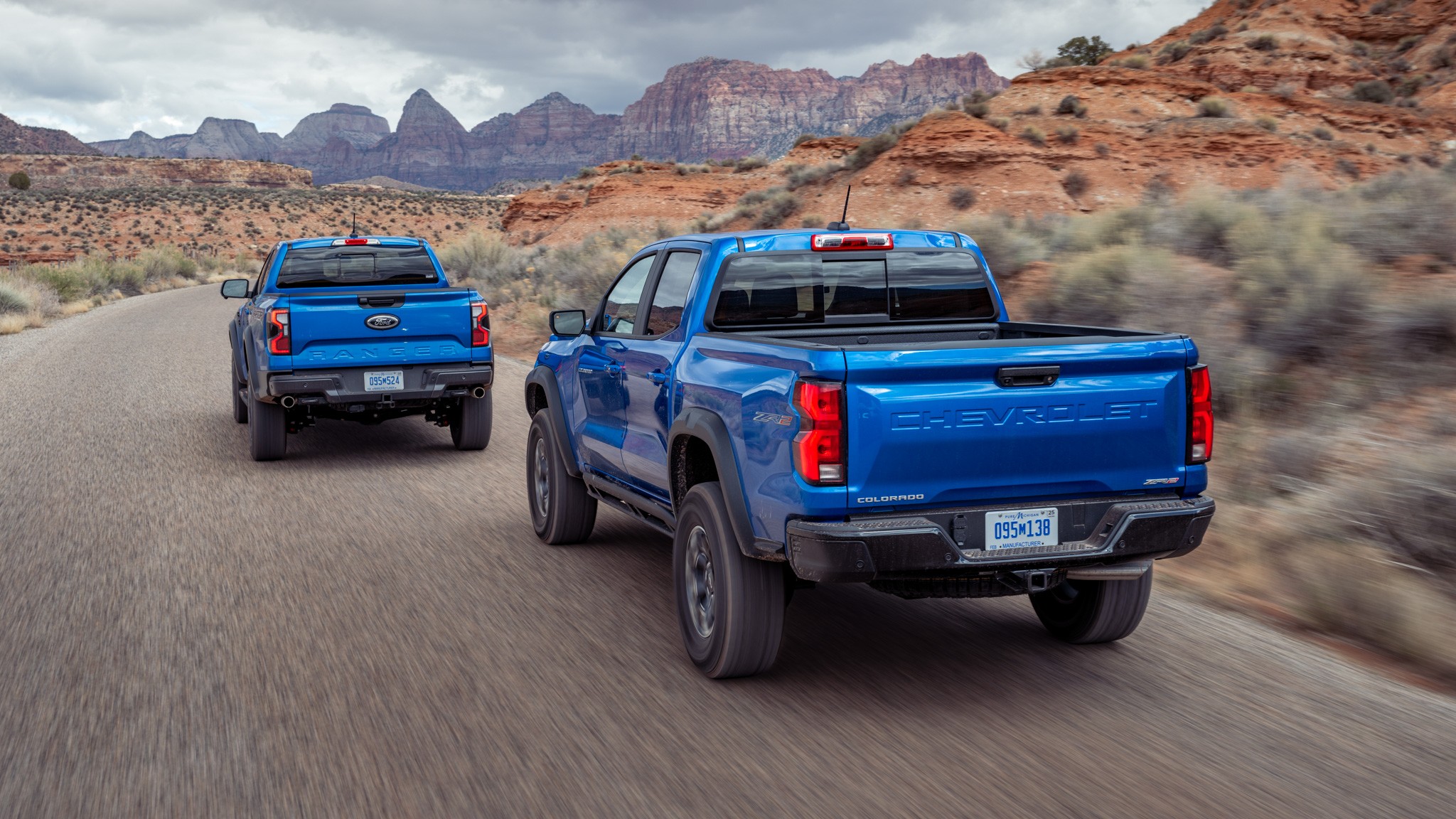 011 2024 Chevy Colorado ZR2 vs Ford Ranger Raptor