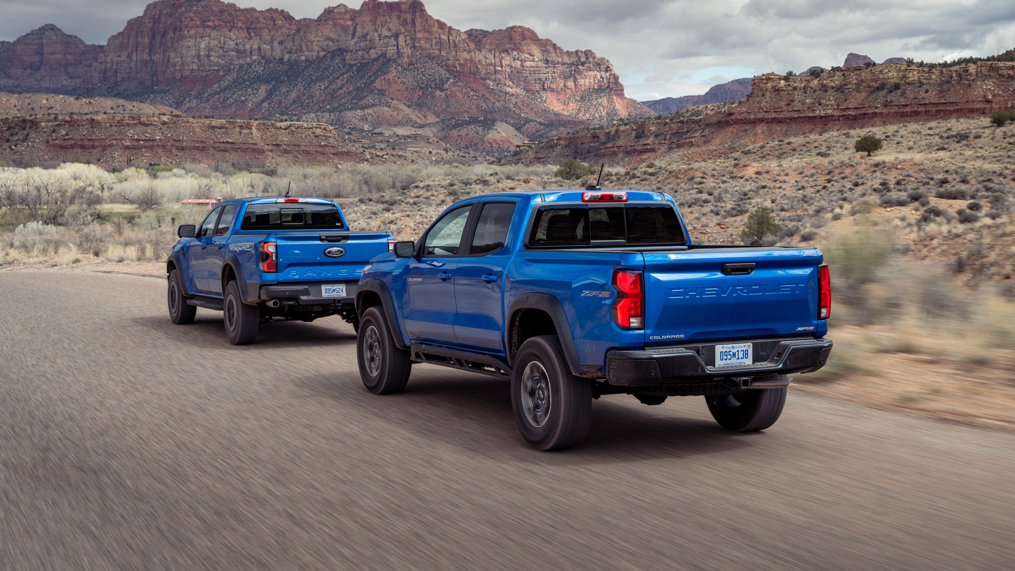 012 2024 Chevy Colorado ZR2 vs Ford Ranger Raptor