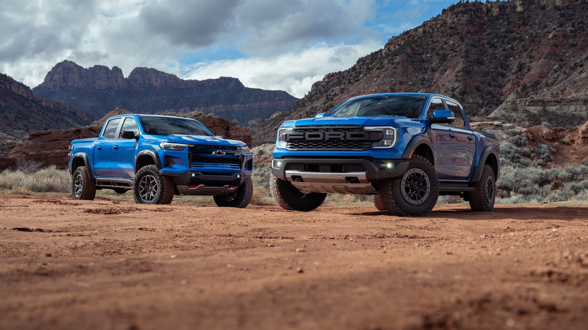 014 2024 Chevy Colorado ZR2 vs Ford Ranger Raptor