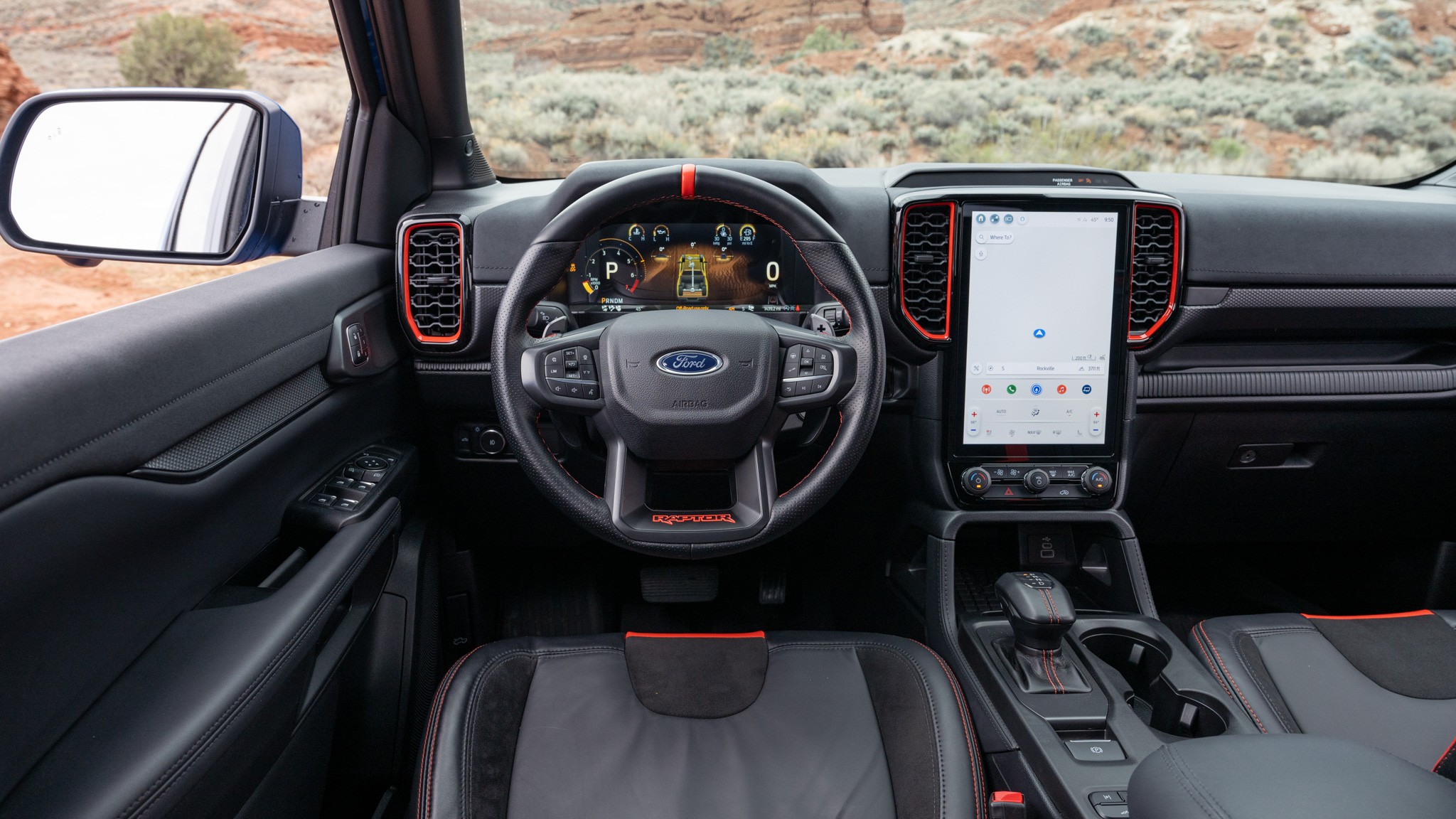 003 2024 Ford Ranger Raptor Dash