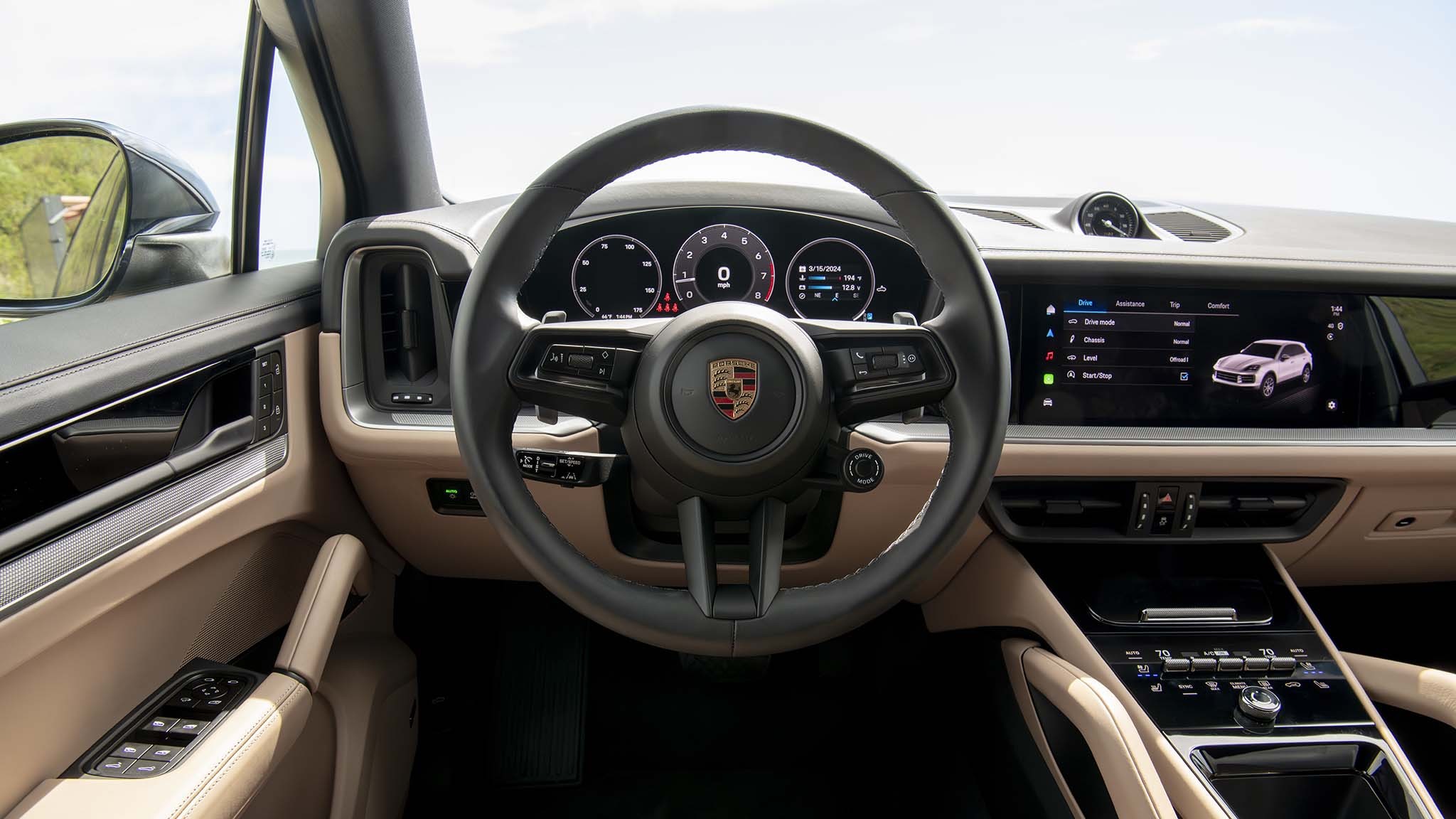 016 2024 porsche cayenne v6 first test