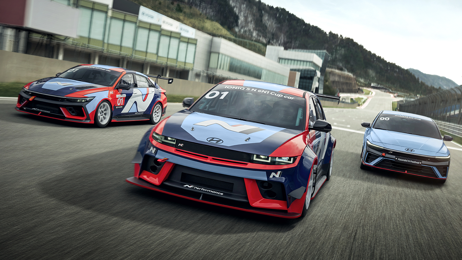 Hyundai Ioniq 5 N eN1 Cup electric race car 4