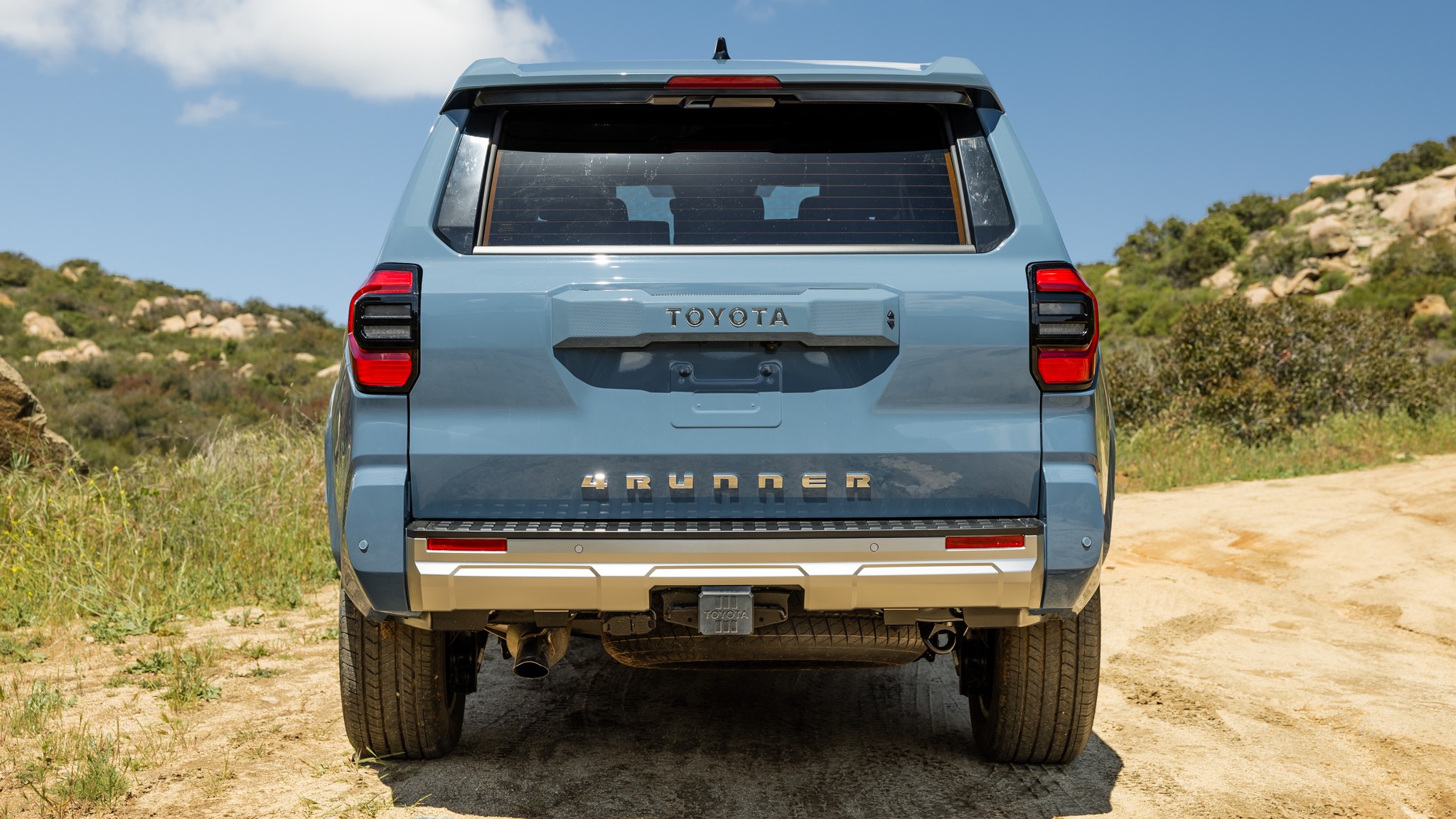 019 2025 toyota 4runner limited rear view