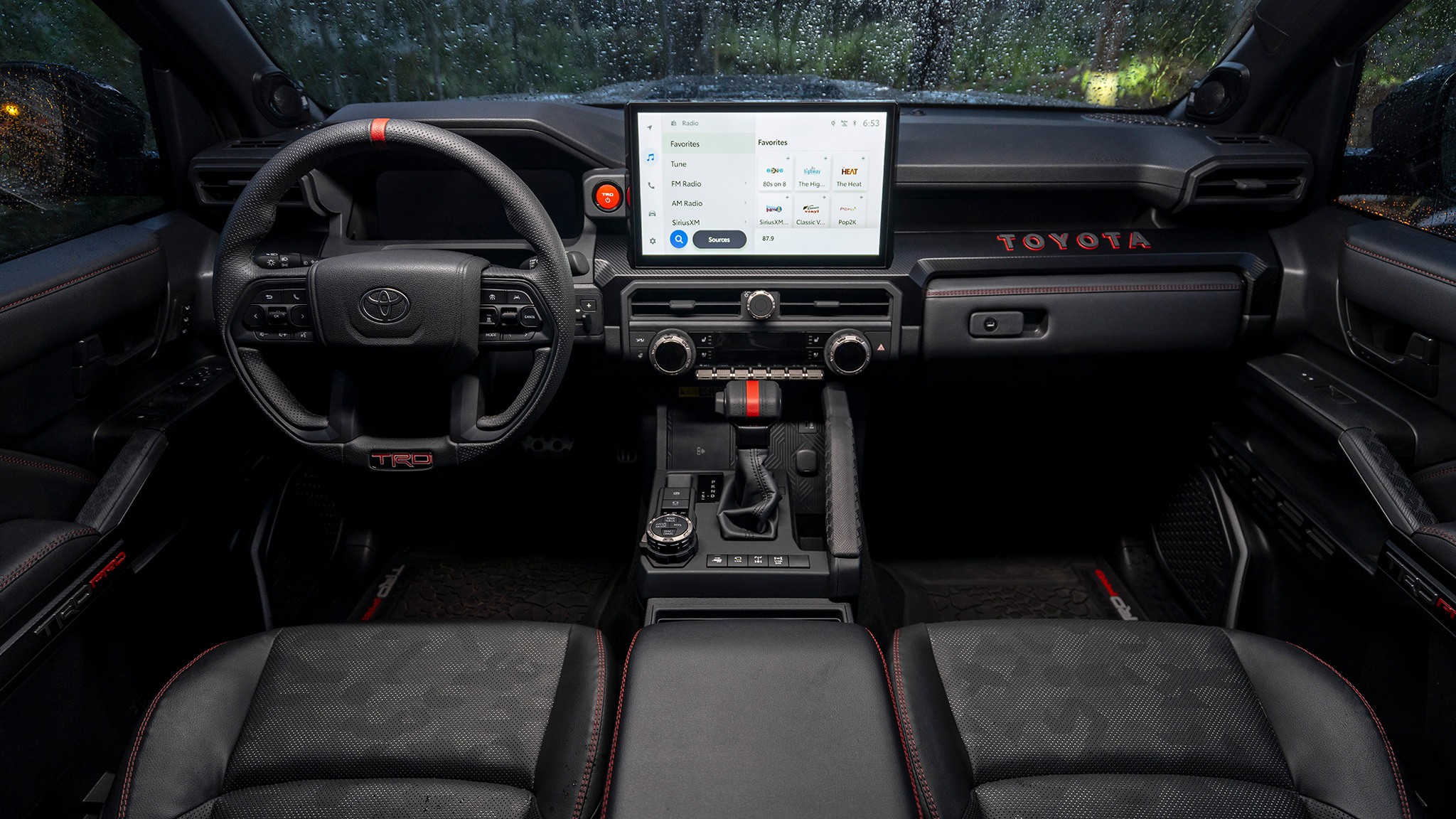 2025 Toyota 4Runner TRD Pro interior 2