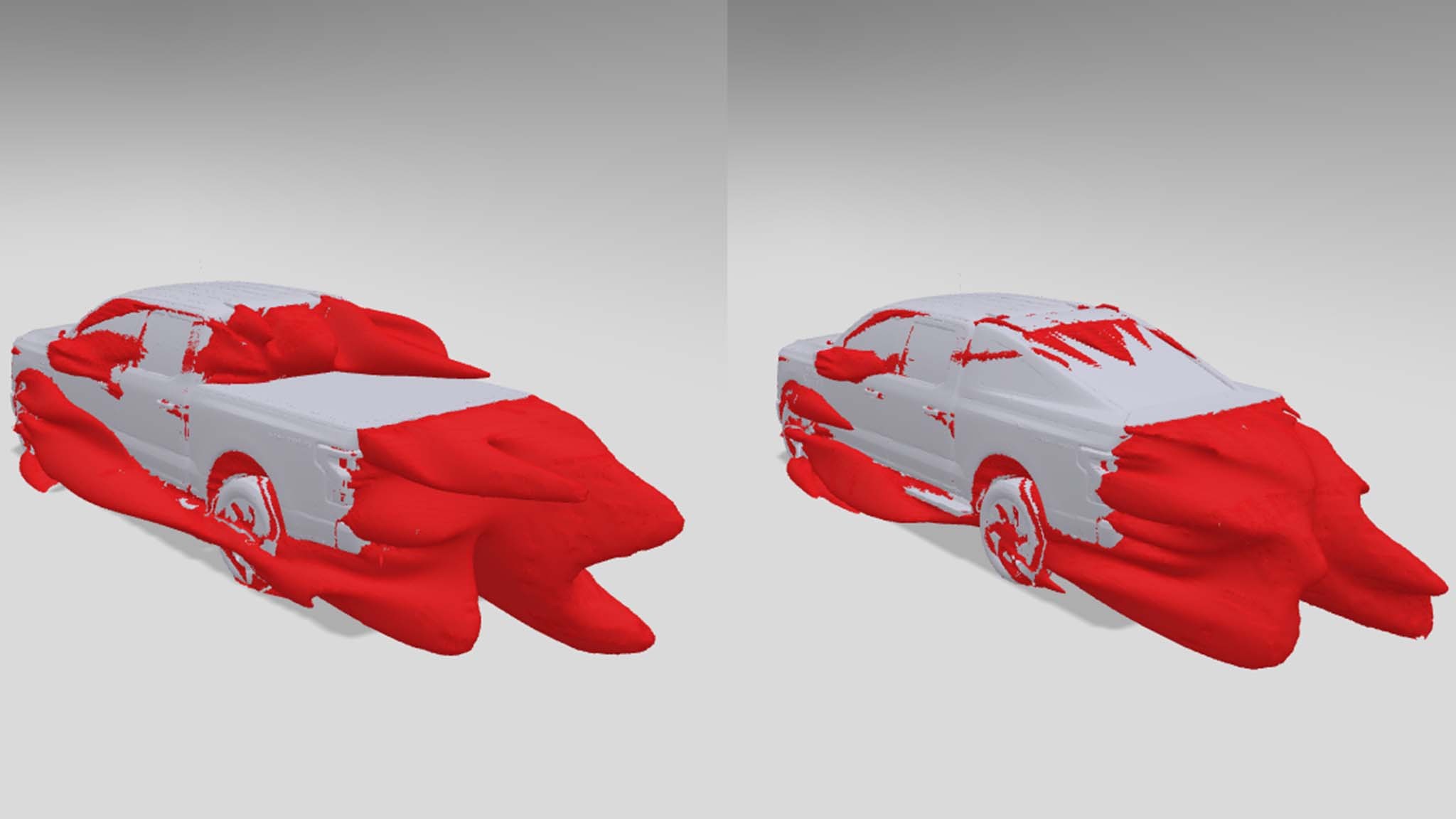 Turbulent Wake Comparison