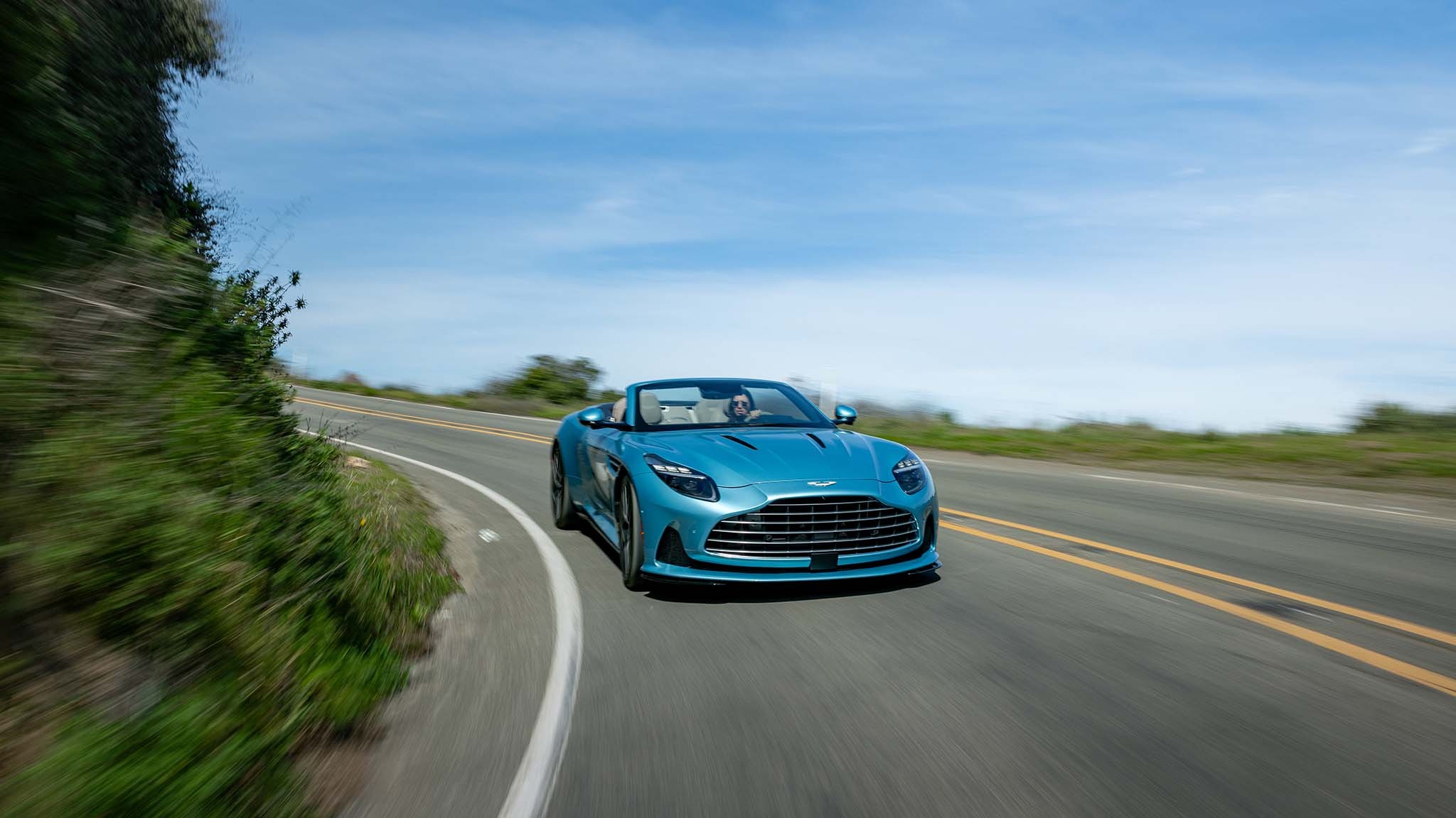 010 2024 aston martin db12 volante first drive in motion