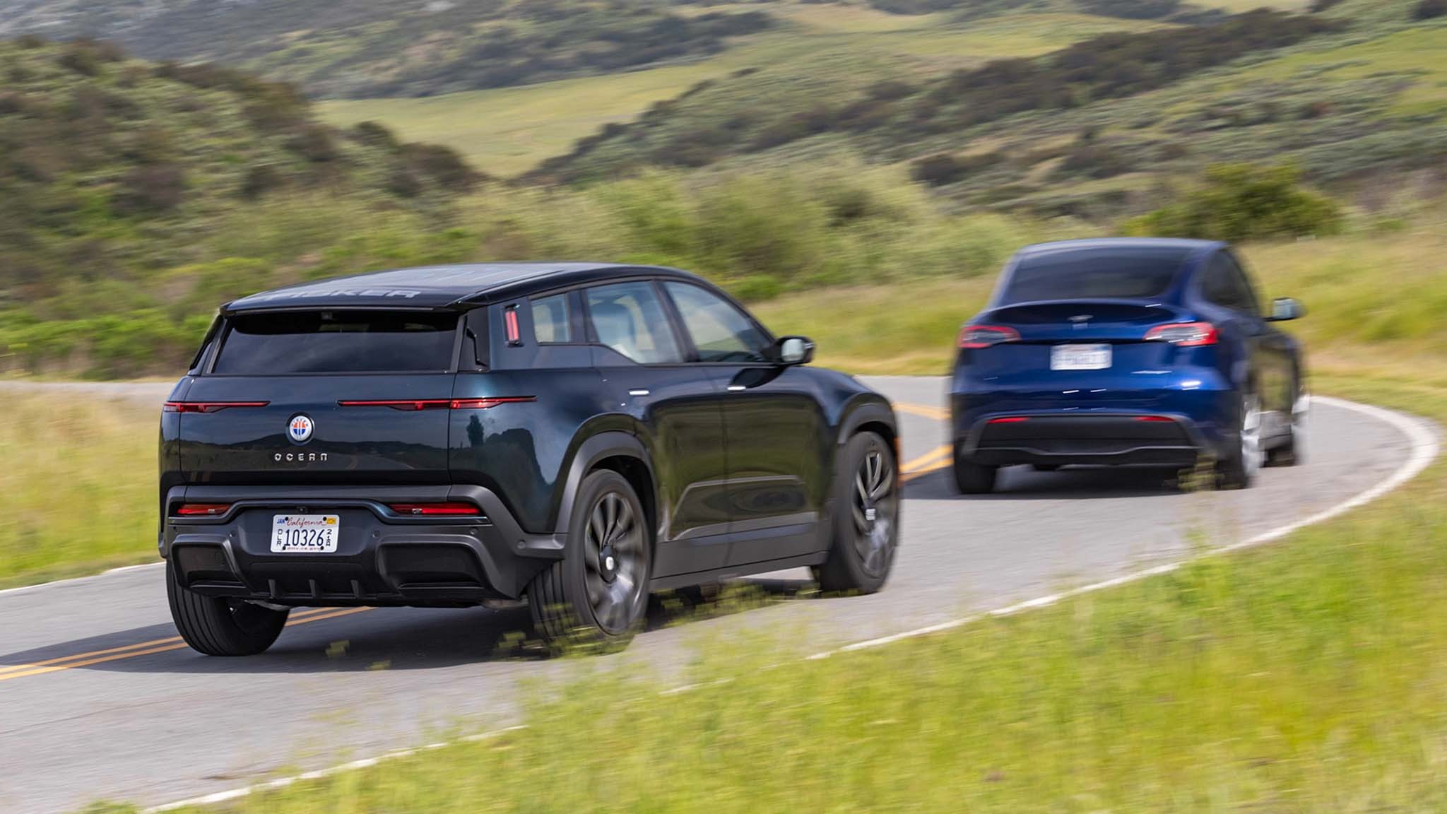 004 2023 Tesla Model Y 2024 Fisker Ocean