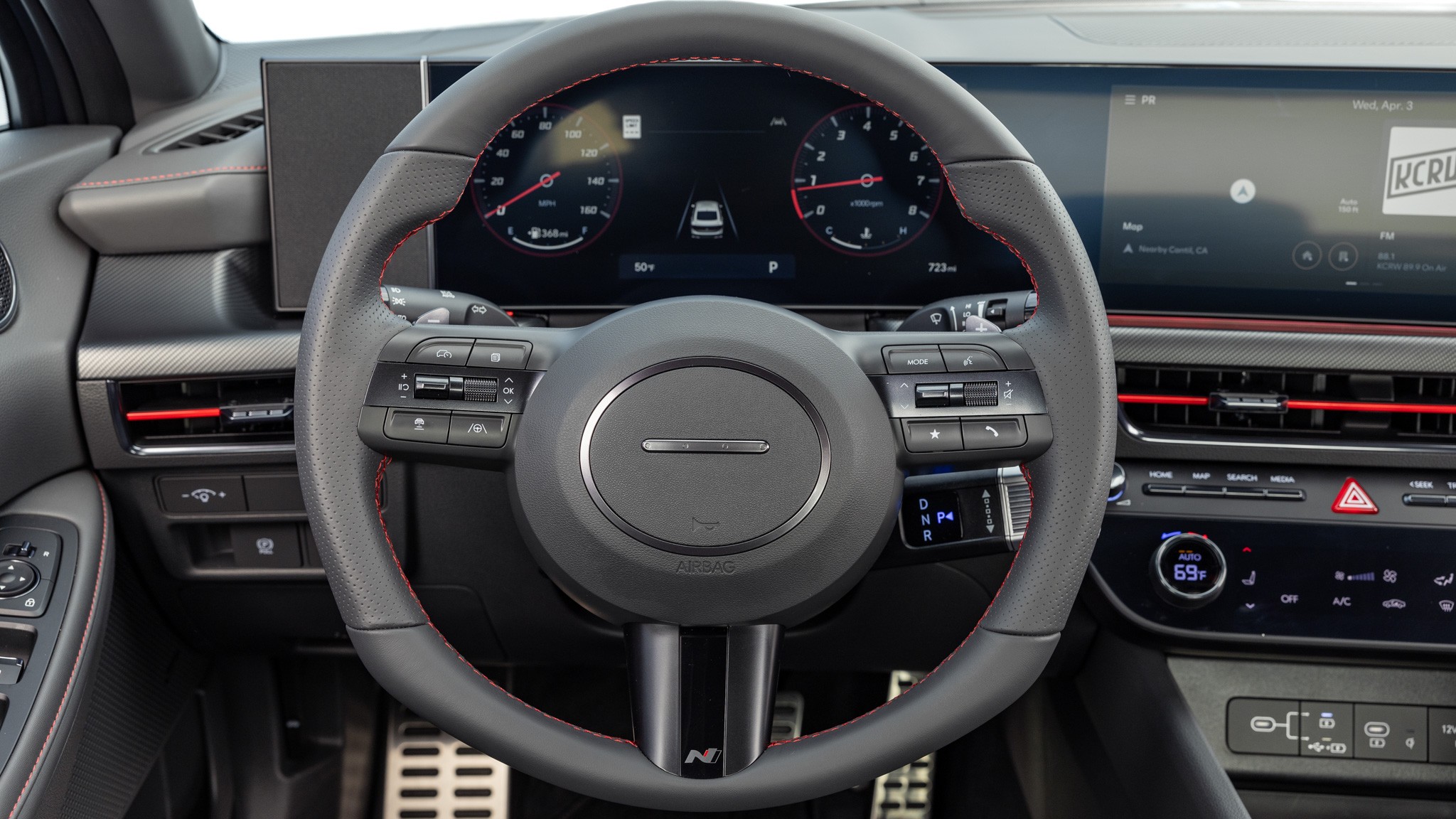 006 2024 Hyundai Sonata N Line steering wheel