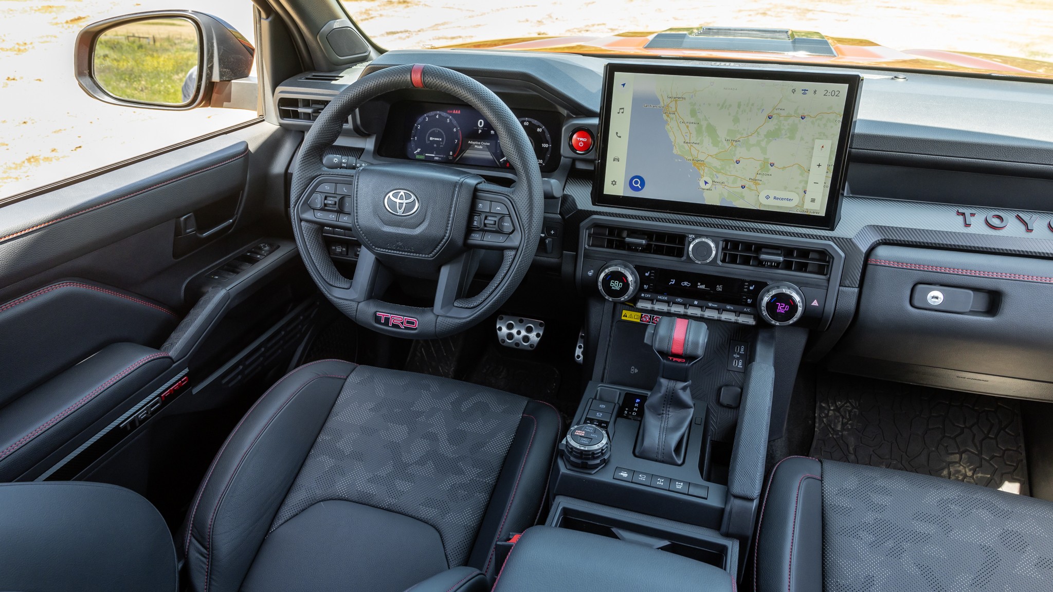 004 2024 toyota tacoma trd pro interior dash