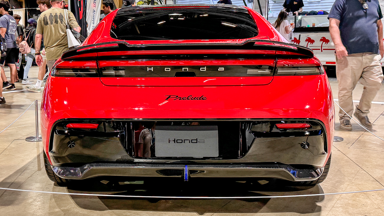 Honda Prelude concept red lbgp 5