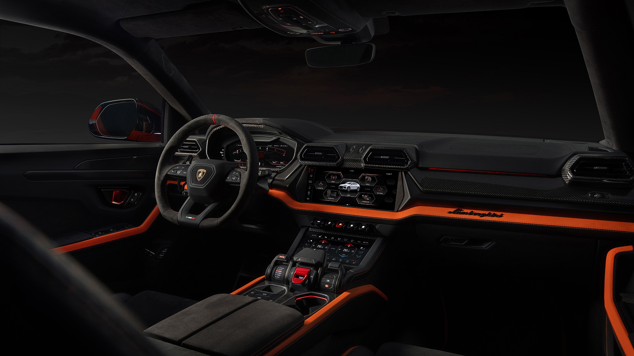 2025 Lamborghini Urus SE plug in hybrid SUV 47