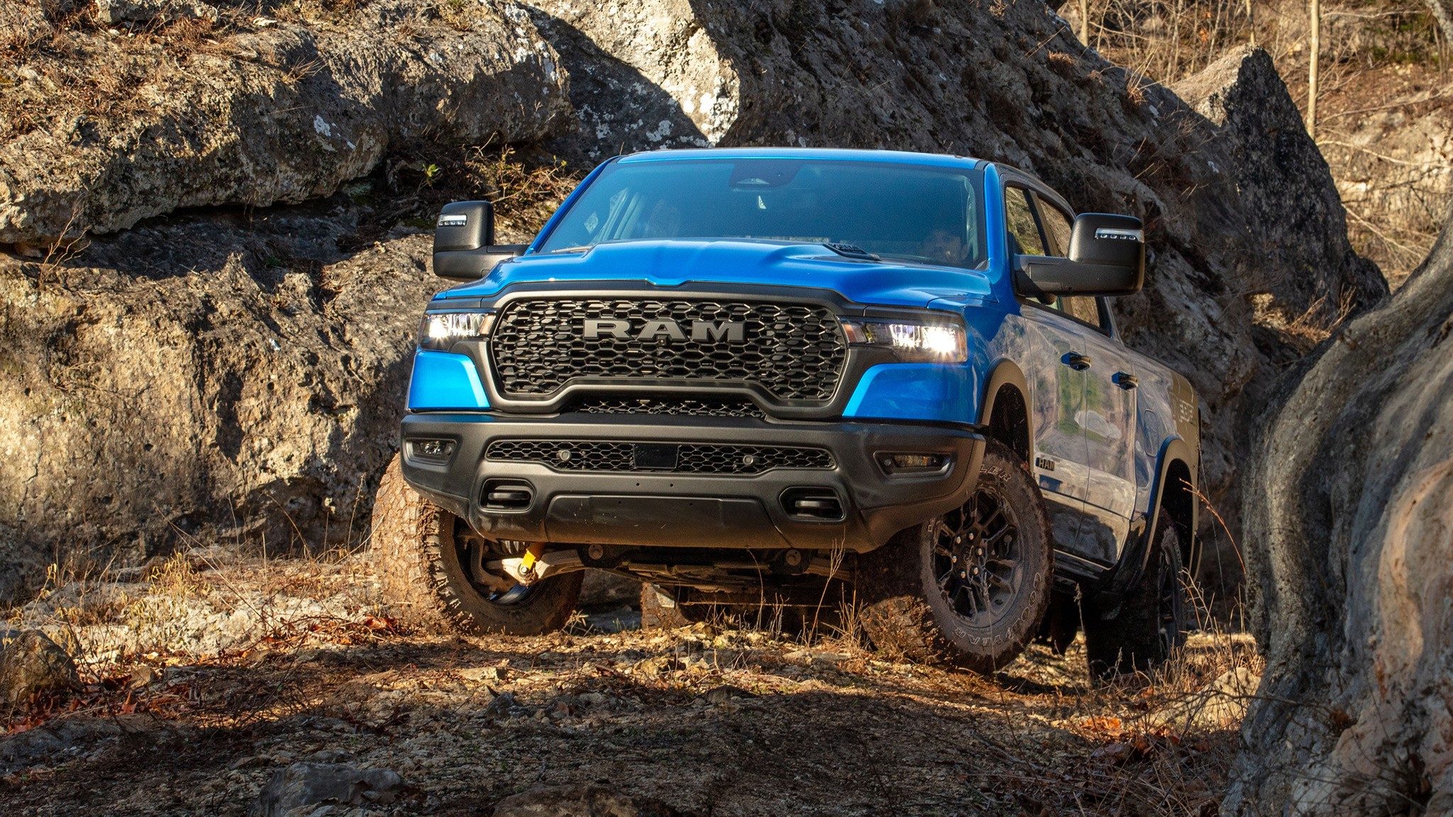 2025 Ram 1500 Rebel blue 11