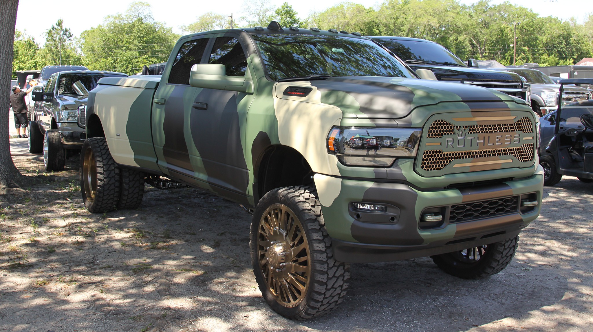 029 2024 florida truck meet gallery green camo front