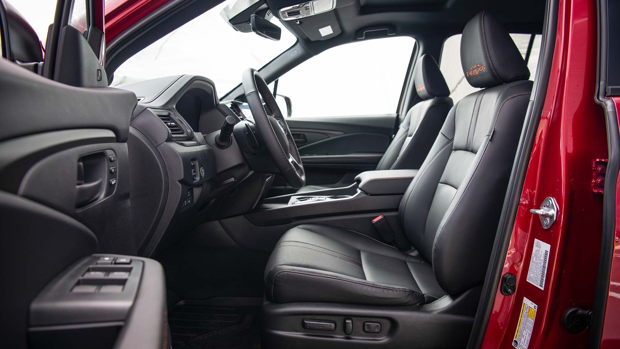 001 2024 honda ridgeline trailsport first test driver seat