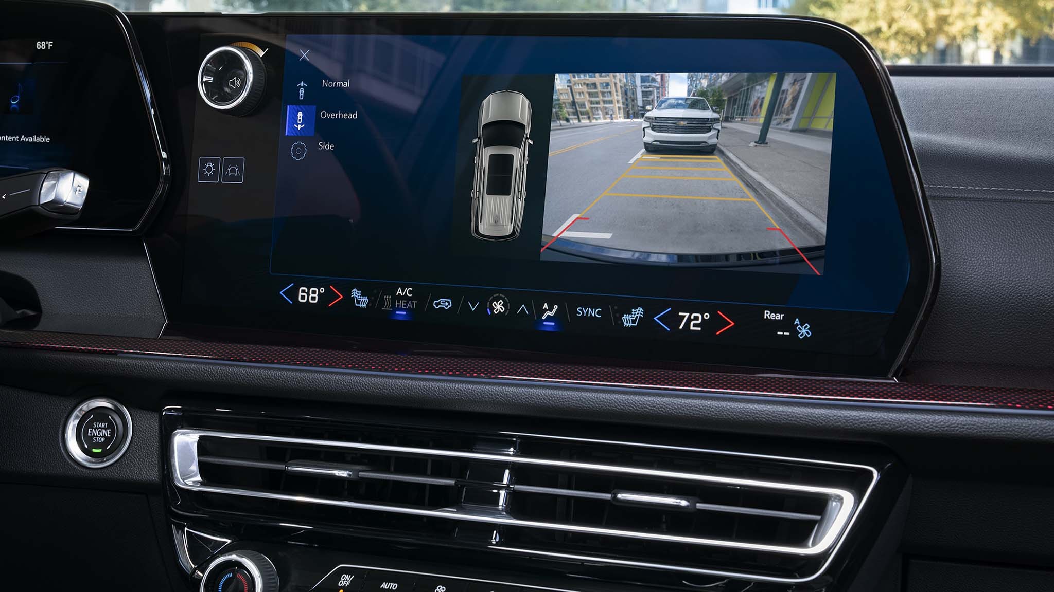 2024 Chevrolet Traverse Overhead Camera View