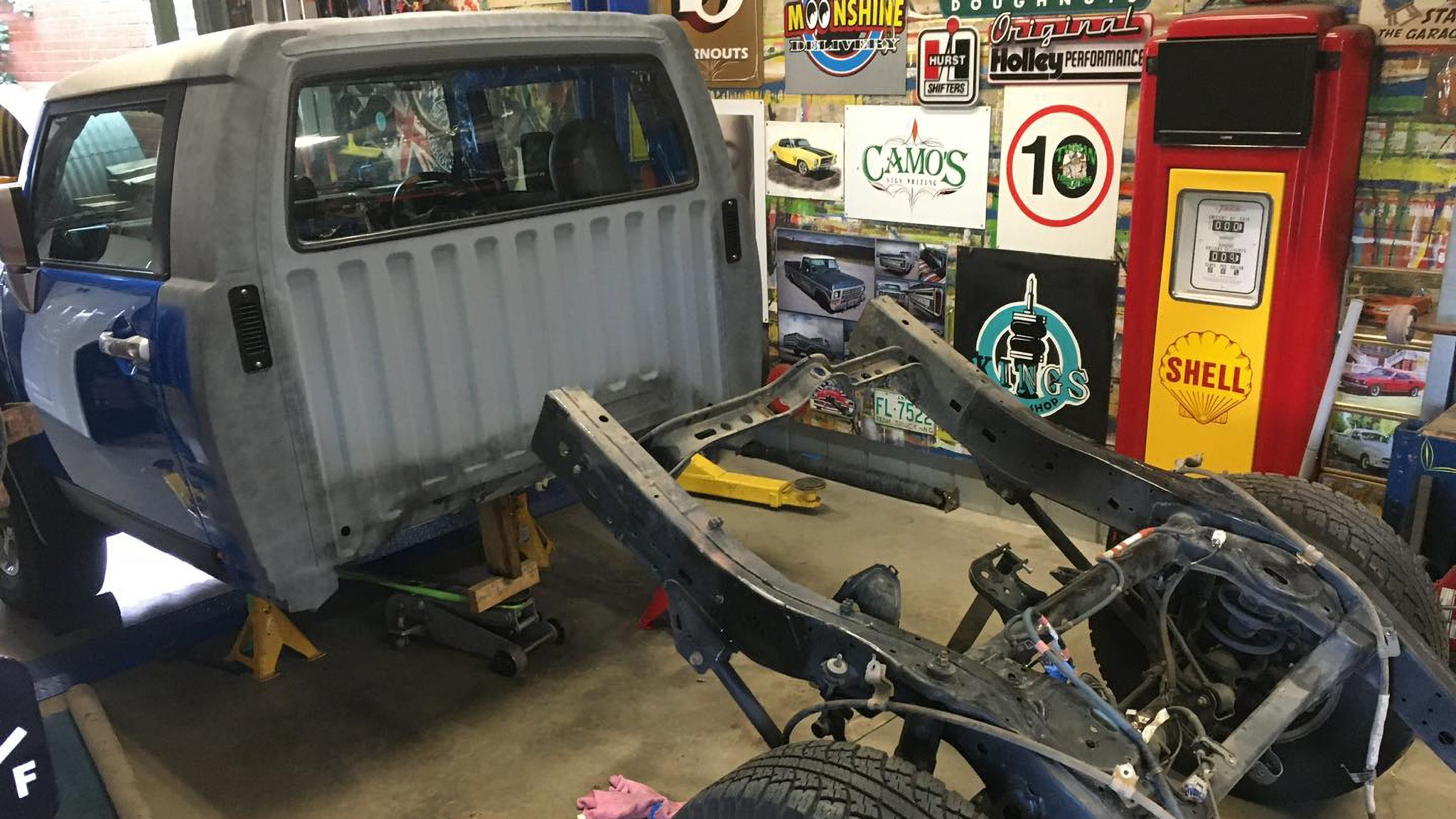 FJ Cruiser Ute Conversion Tinman Customs 16