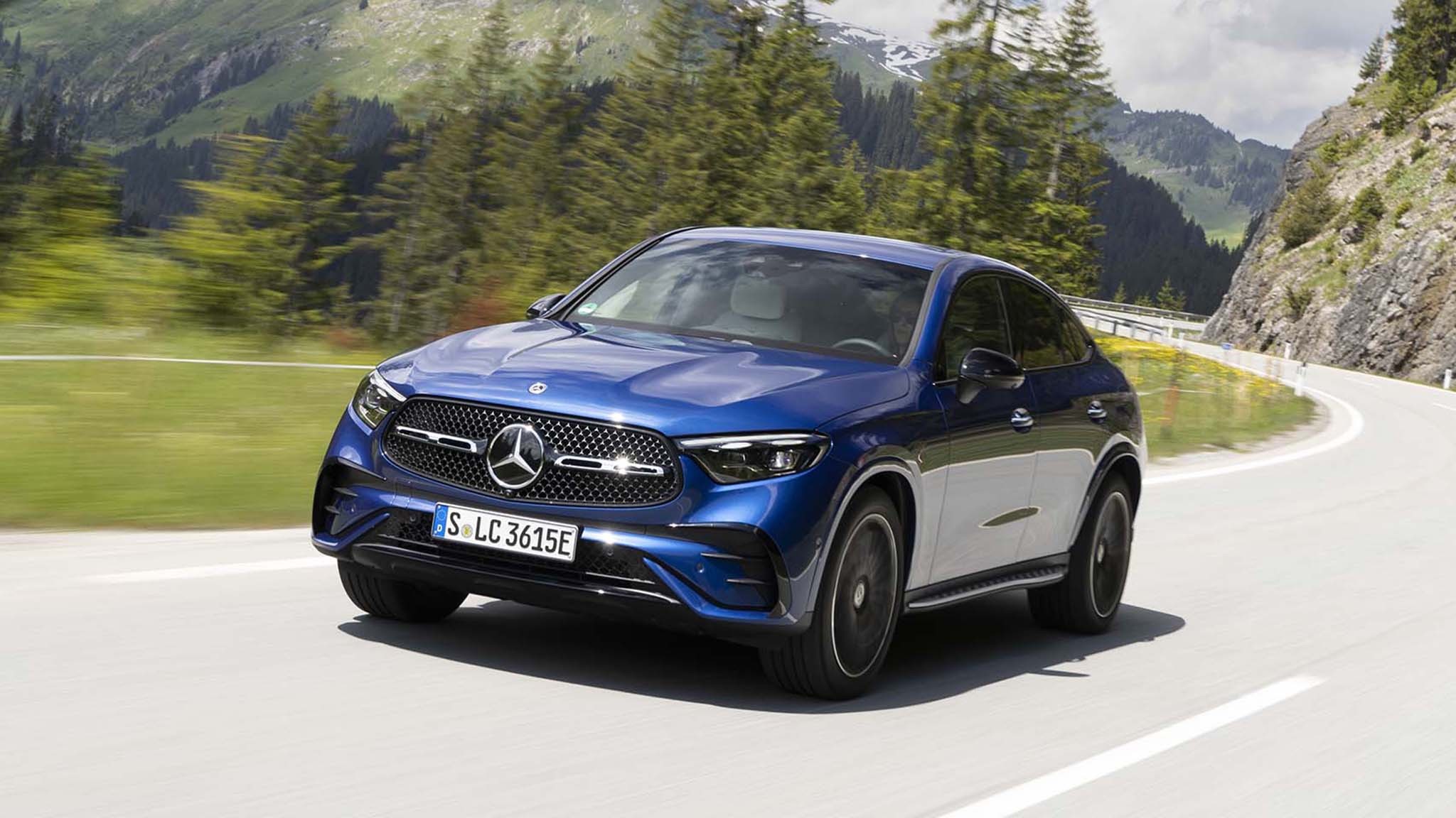 007 2024 mercedes benz glc 300 coupe first test