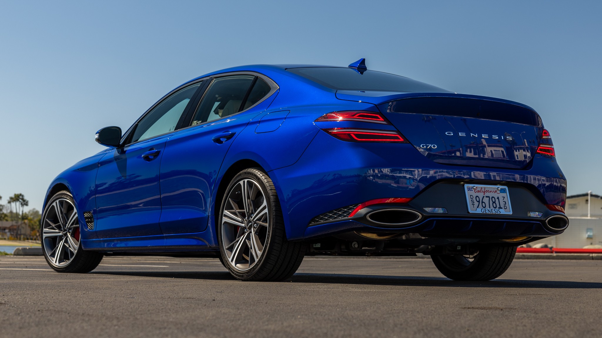 003 2024 Genesis G70 Rear Quarter