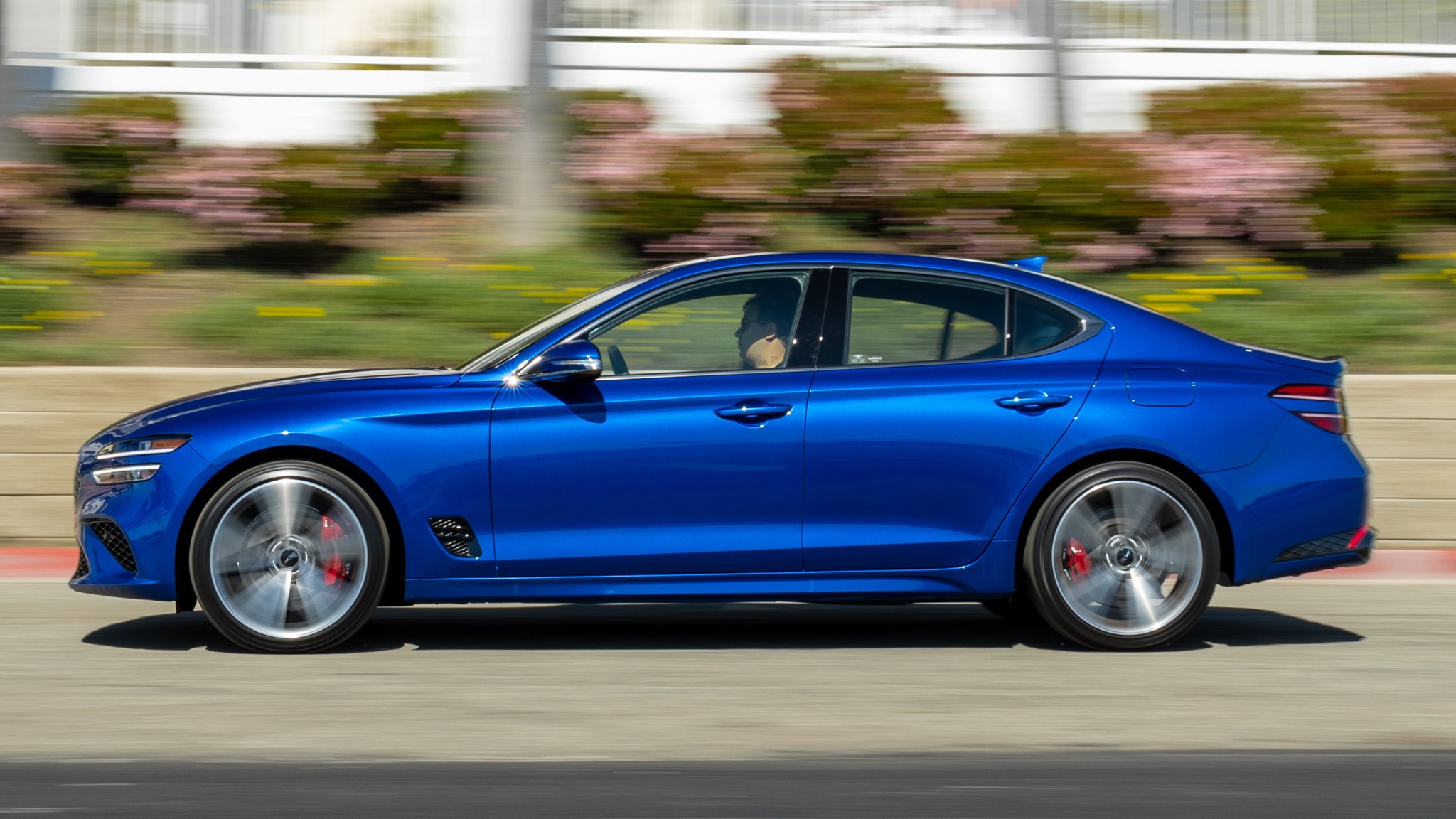 004 2024 Genesis G70 Side Profile Motion