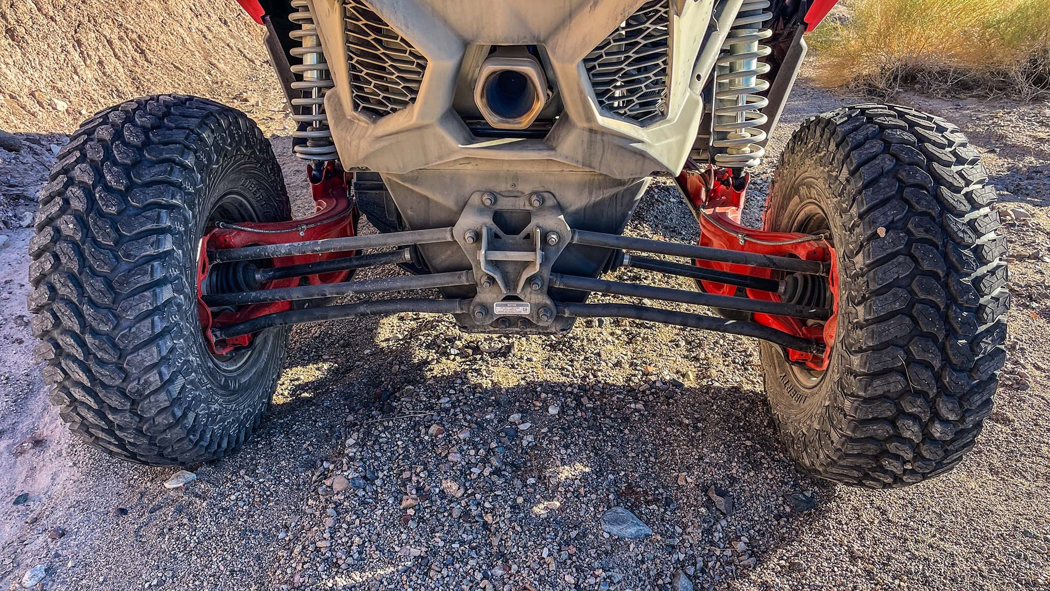 007 2023 can am maverick x3 x rc ride review rear suspension