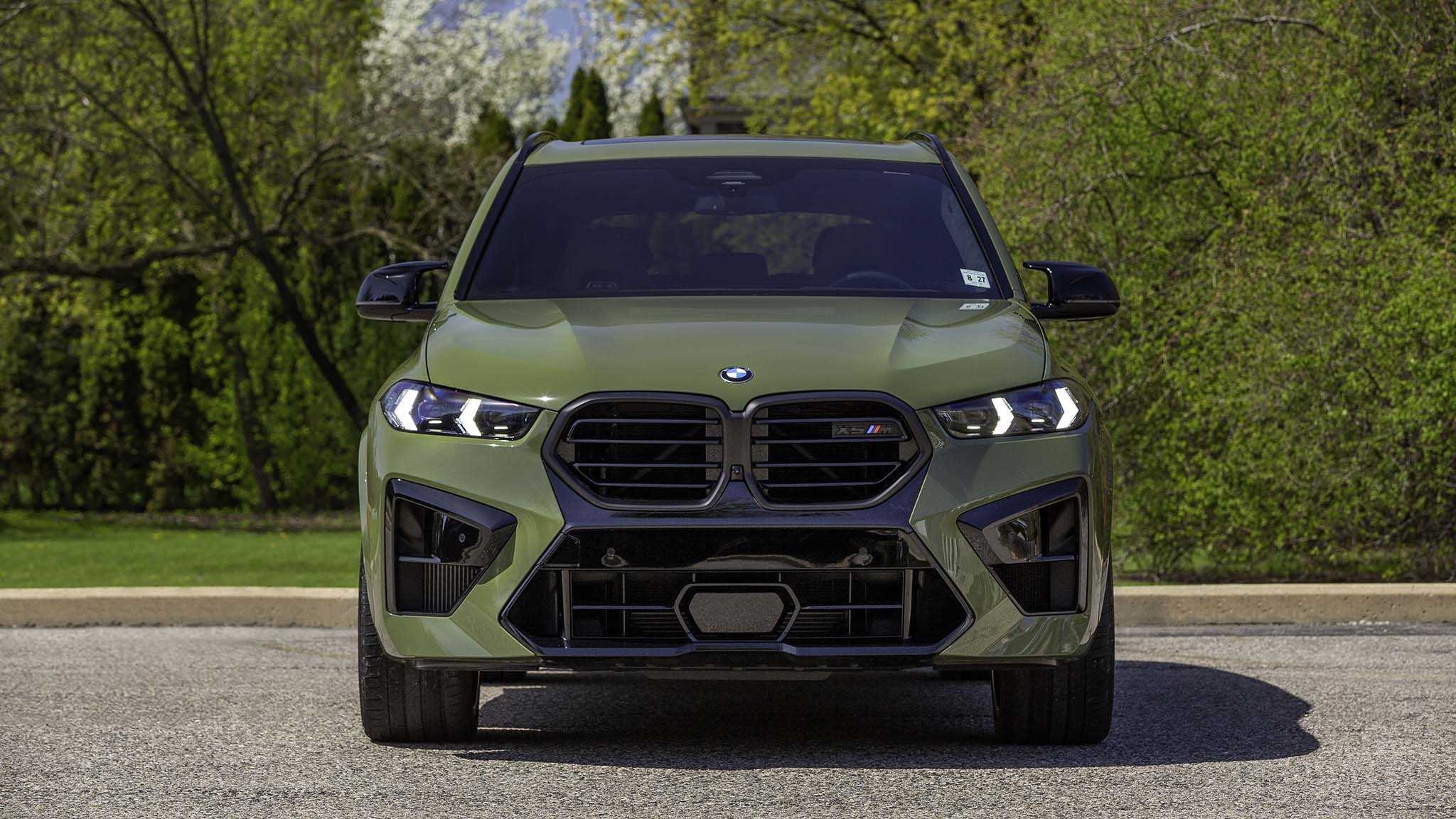 009 2024 BMW X5 M Competiition front view