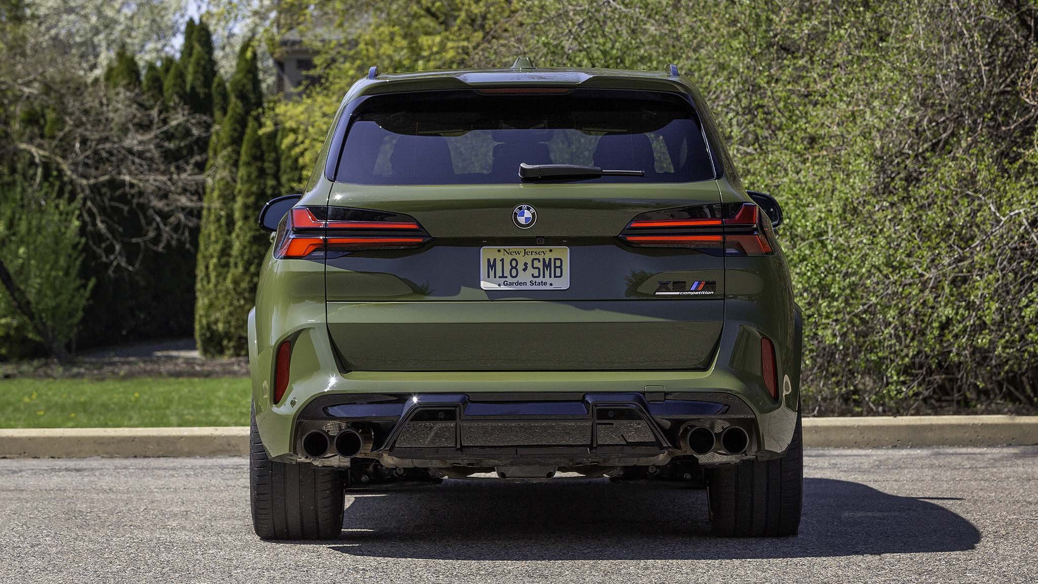015 2024 BMW X5 M Competiition rear view