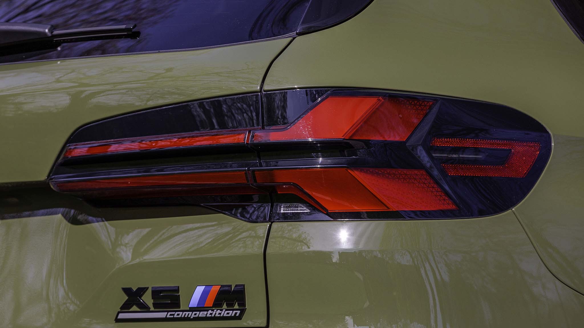 016 2024 BMW X5 M Competiition tailight