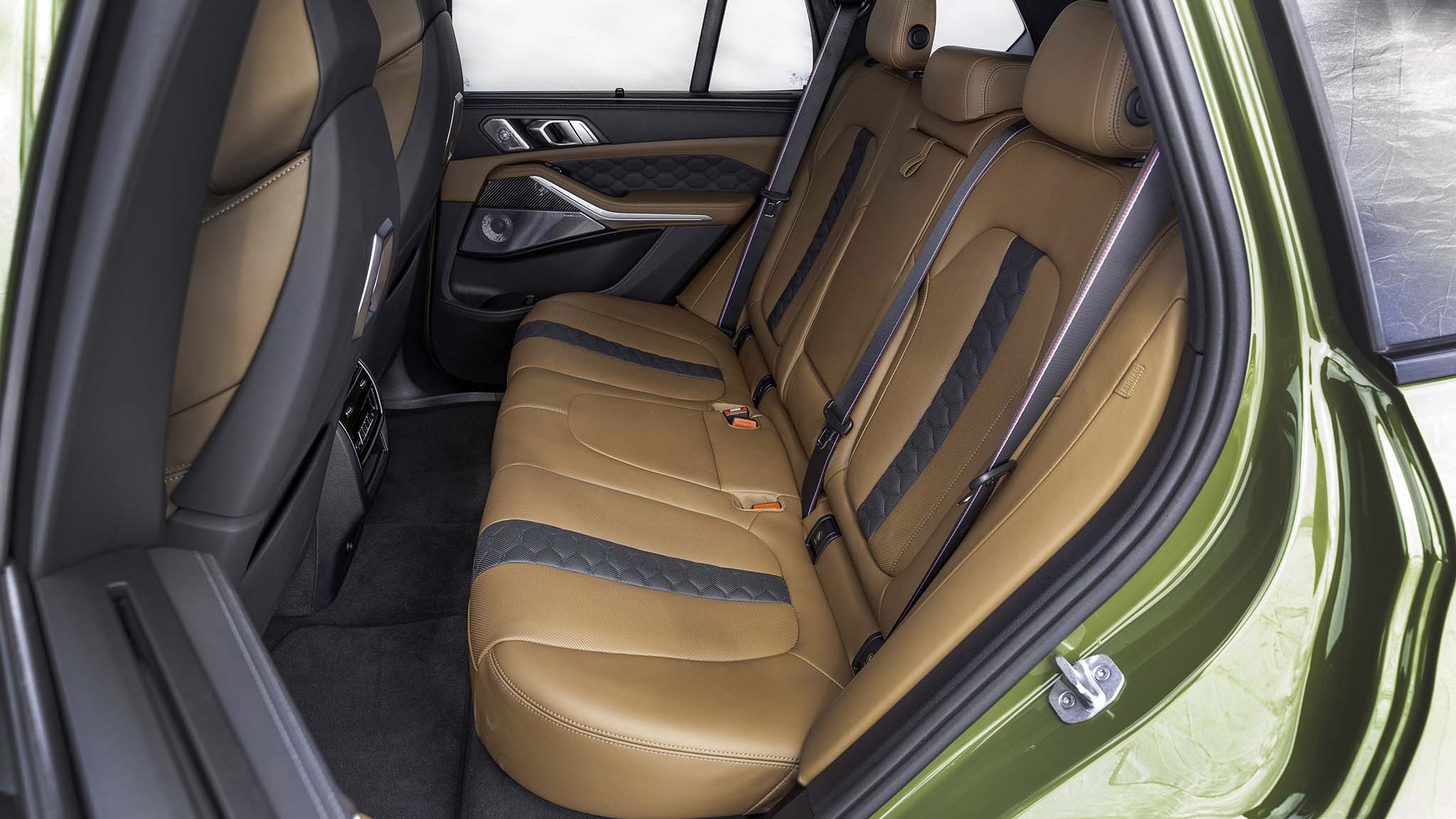 023 2024 BMW X5 M Competiition rear seat