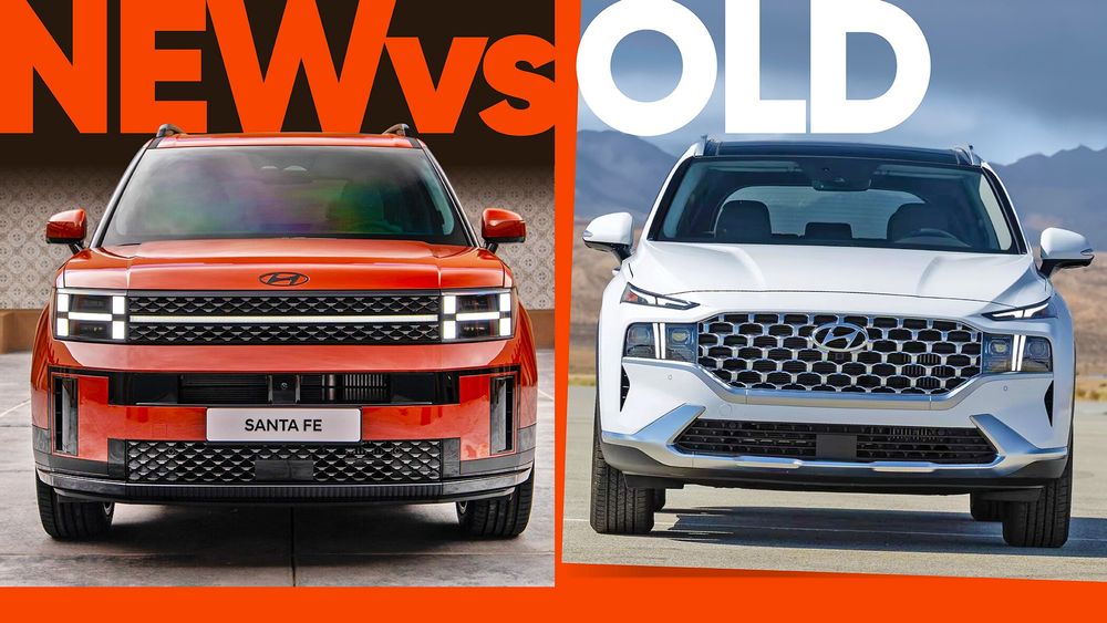 2024 hyundai santa fe new vs old side by side alan muir design